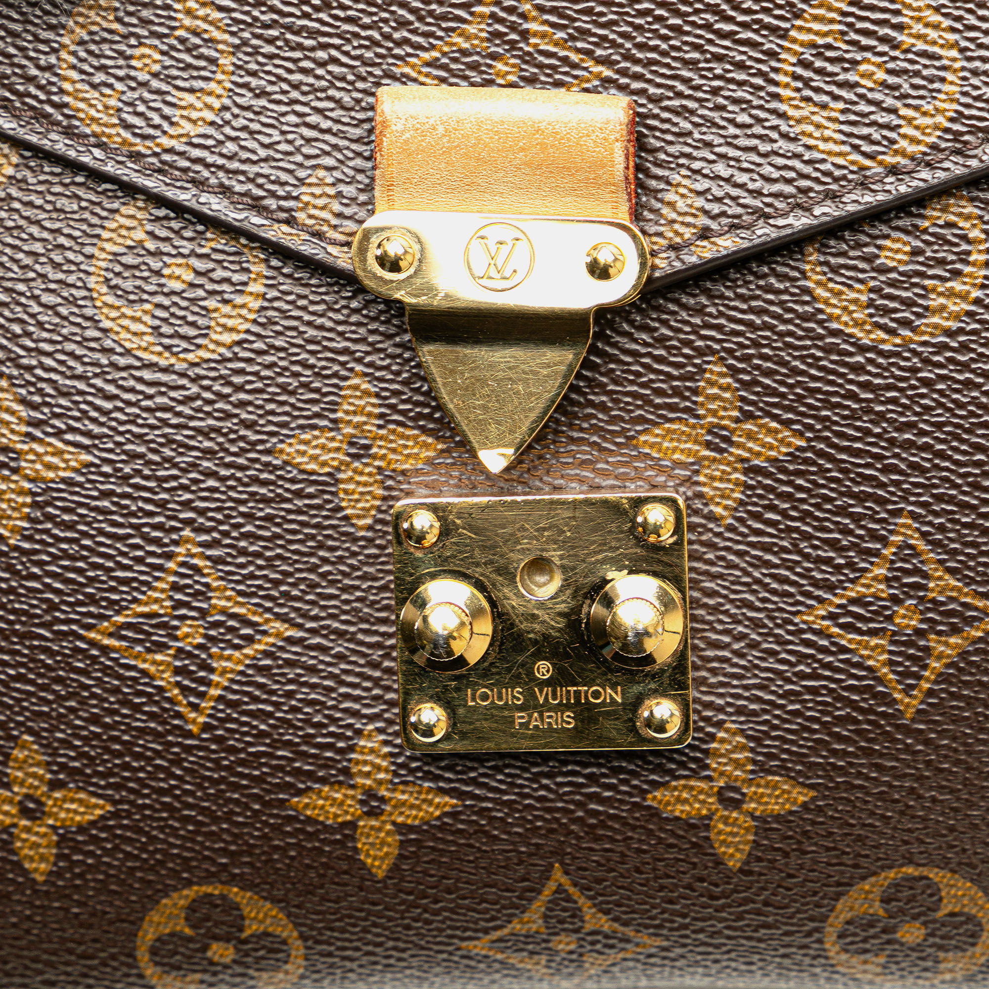Louis Vuitton Brown Monogram Pochette Metis 