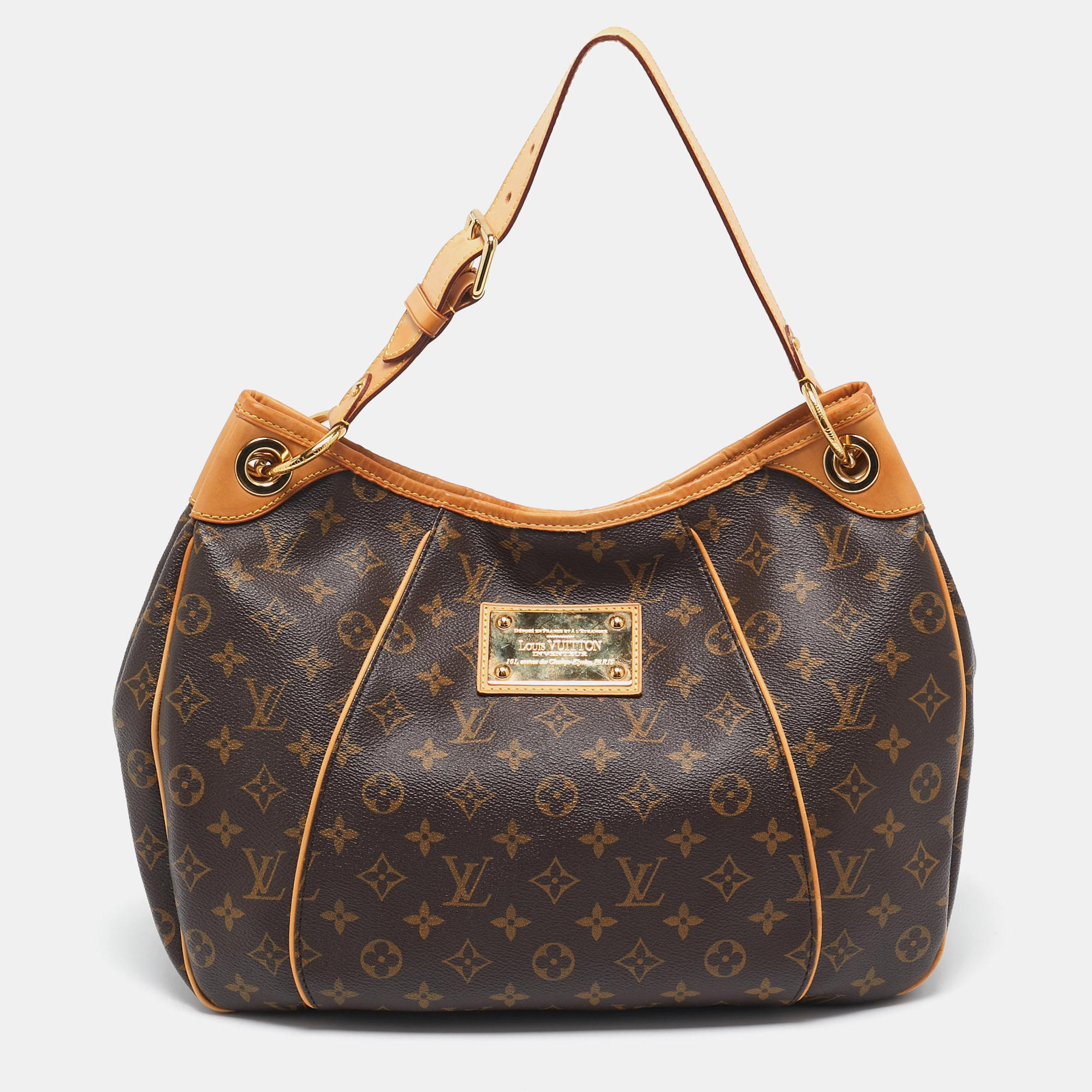 

Louis Vuitton Monogram Canvas Galliera PM Bag, Brown