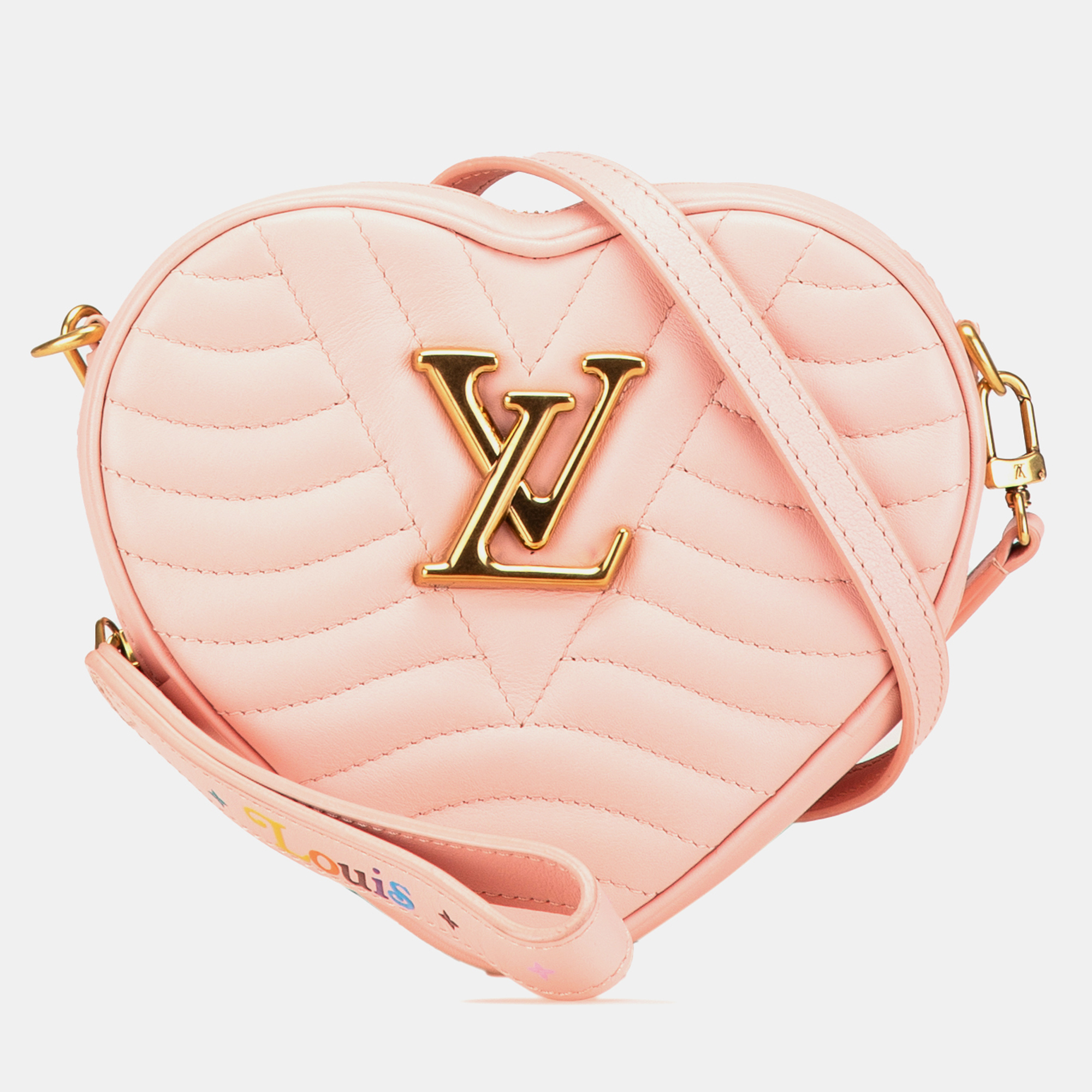 

Louis Vuitton Pink New Wave Heart Crossbody