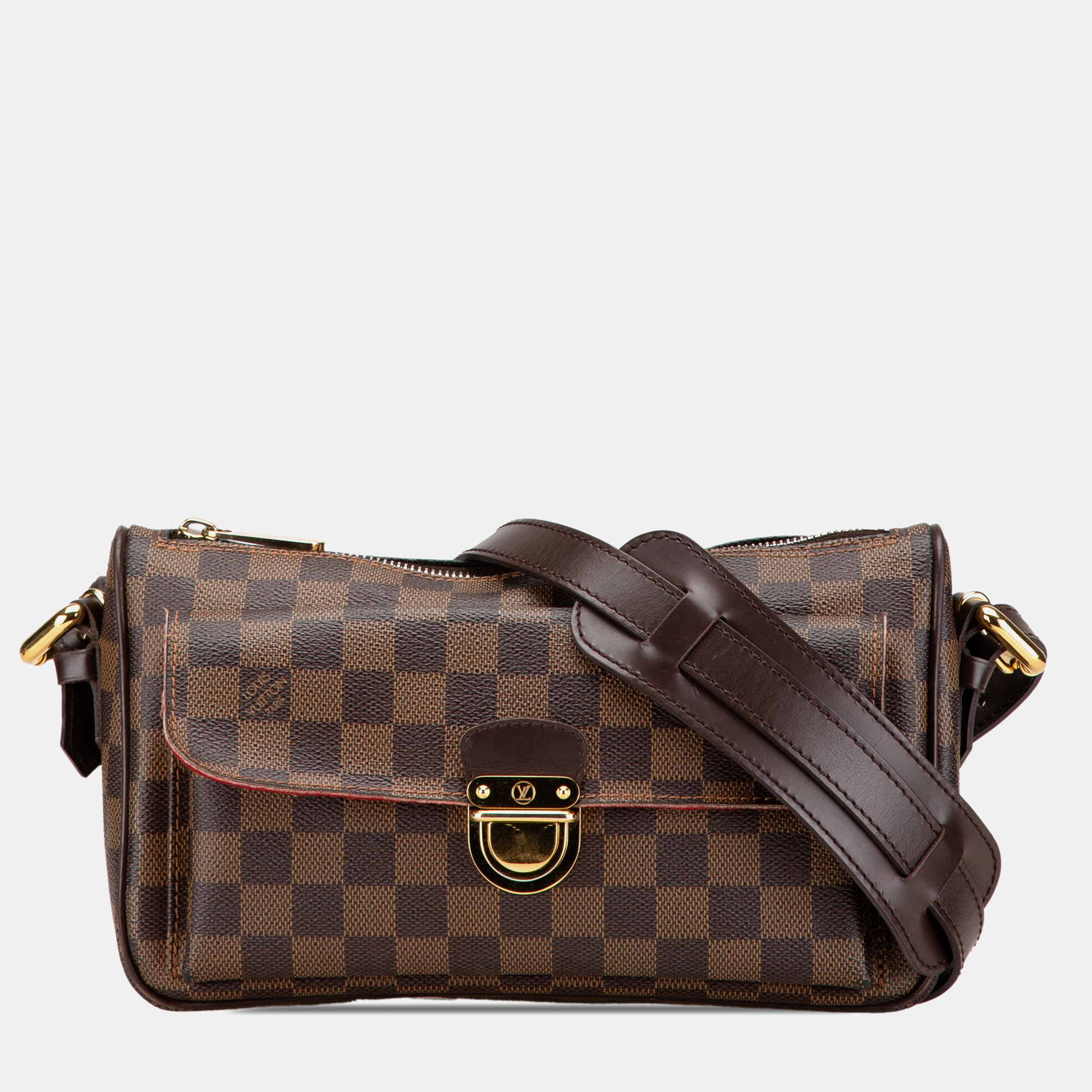 

Louis Vuitton Brown Damier Ebene Ravello GM