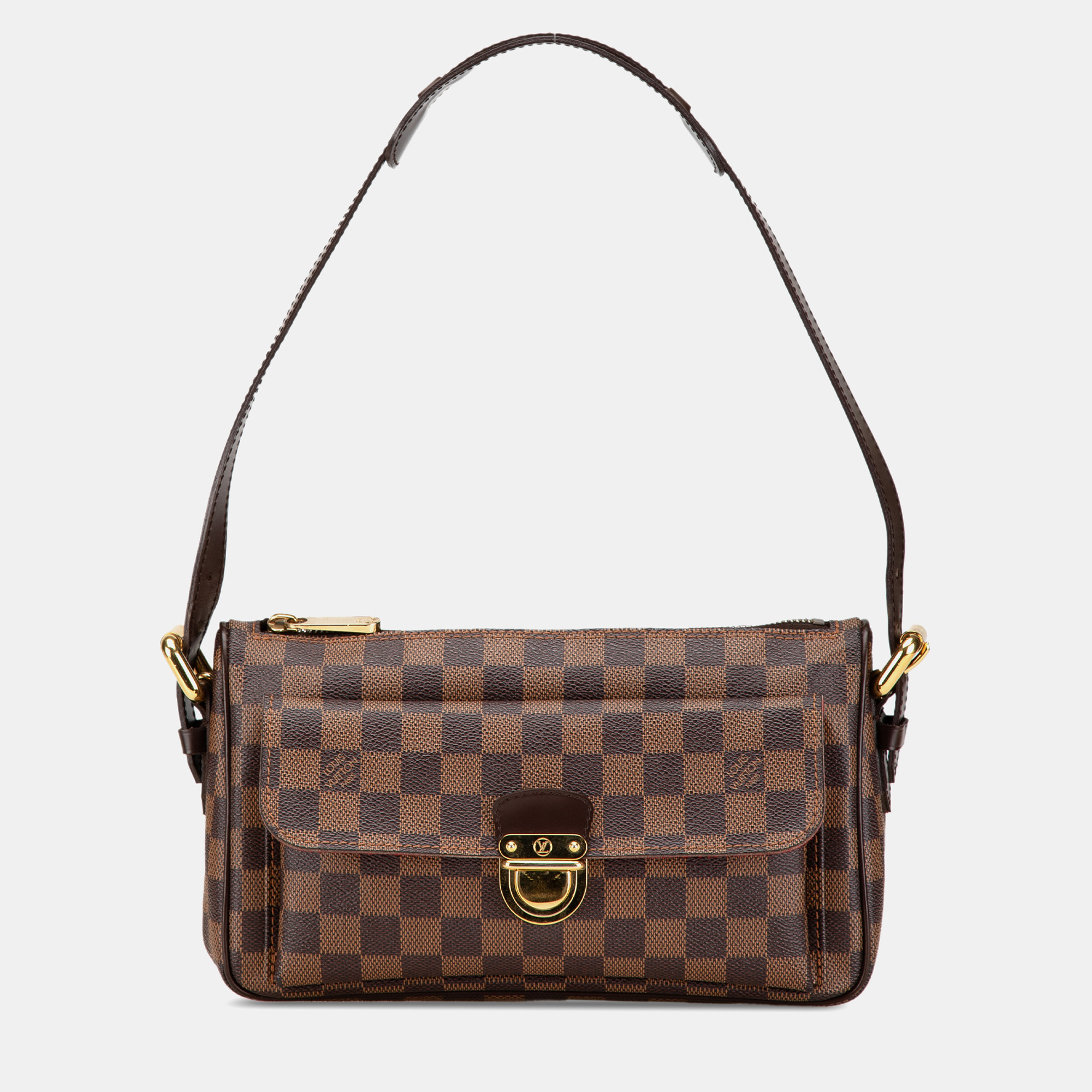 

Louis Vuitton Brown Damier Ebene Ravello GM