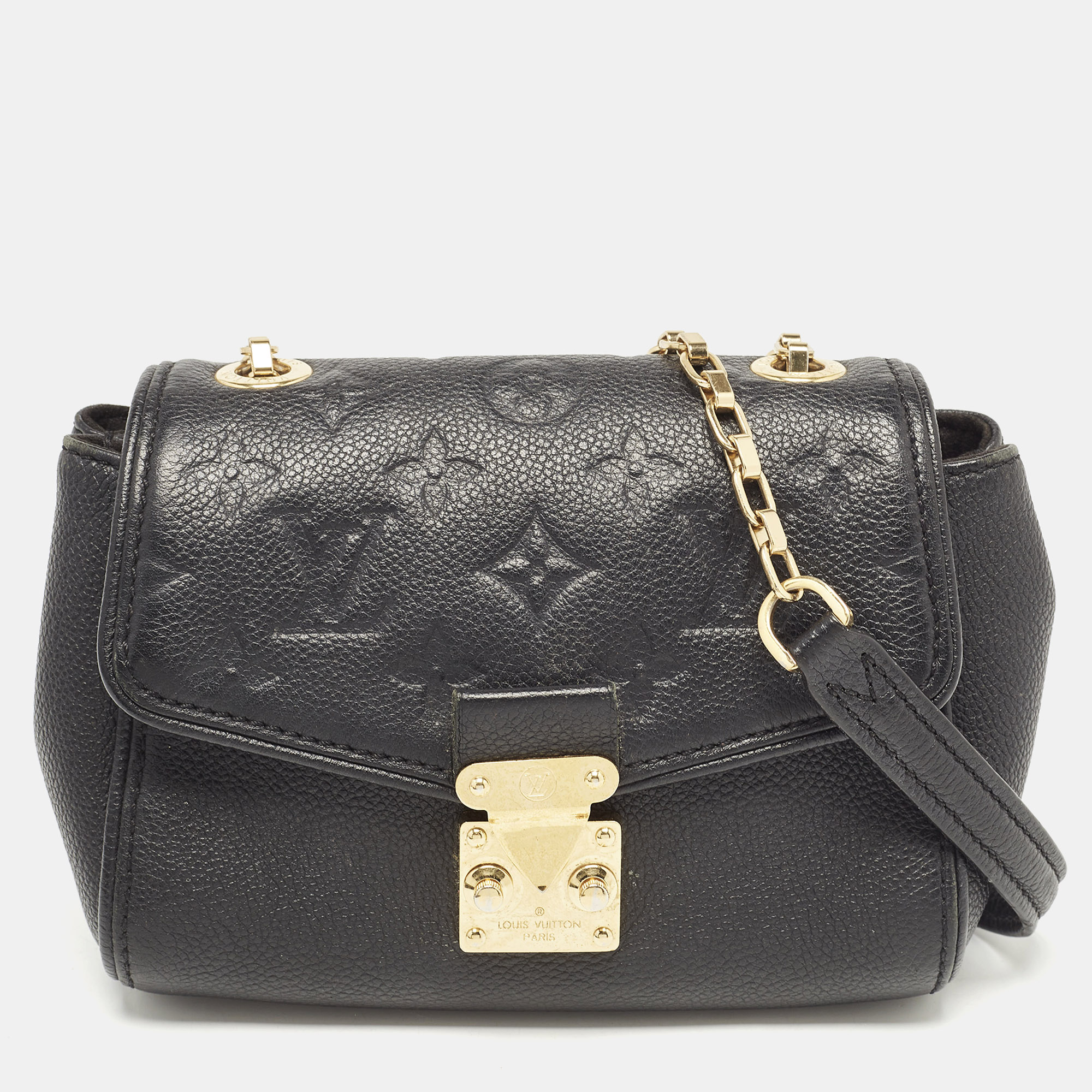 

Louis Vuitton Black Empreinte Leather Saint Germain BB Bag