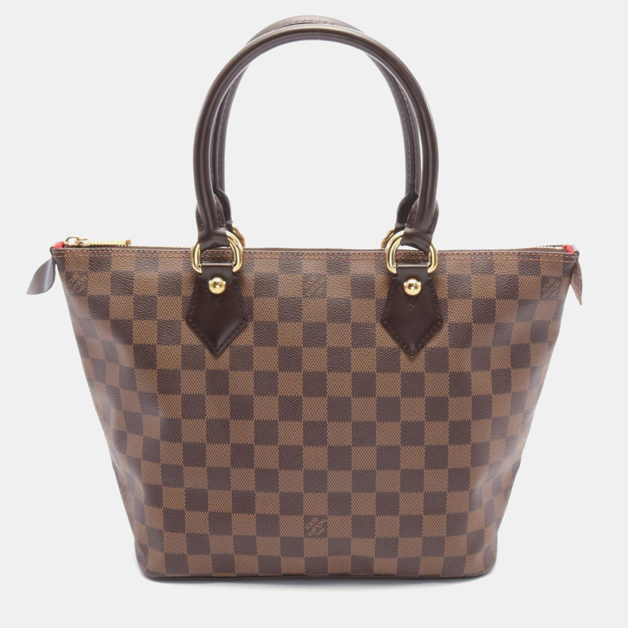 

Louis Vuitton Brown Damier Ebene Saleya PM