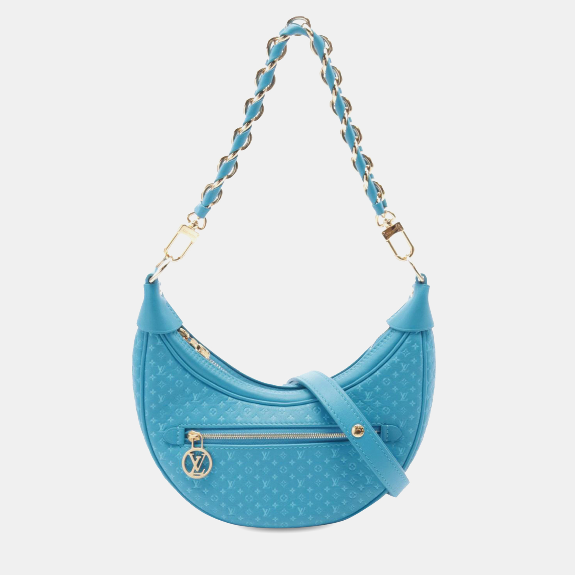 

Louis Vuitton Blue Nanogram Loop