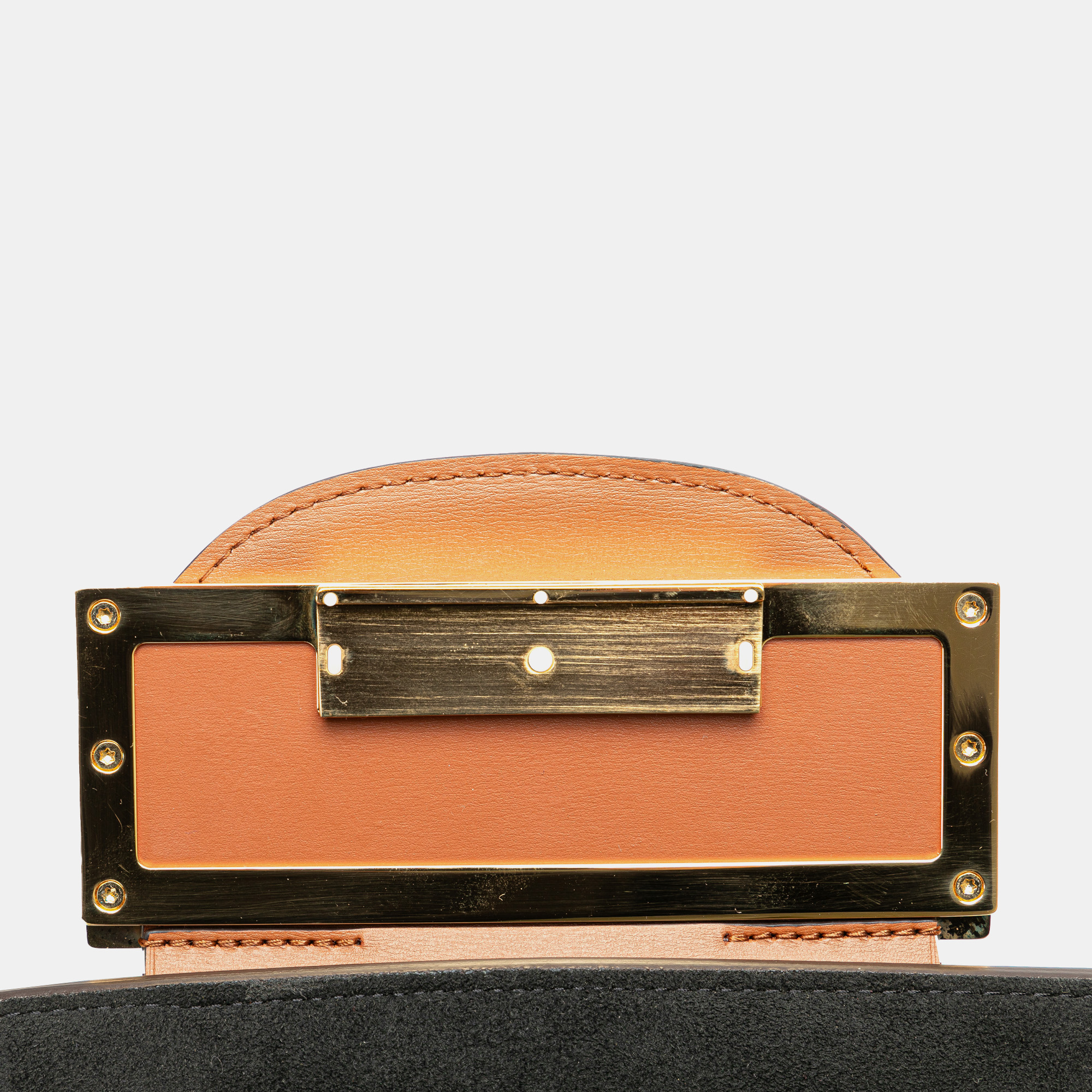 Louis Vuitton Brown Monogram Reverse Mini Dauphine Lock XL 