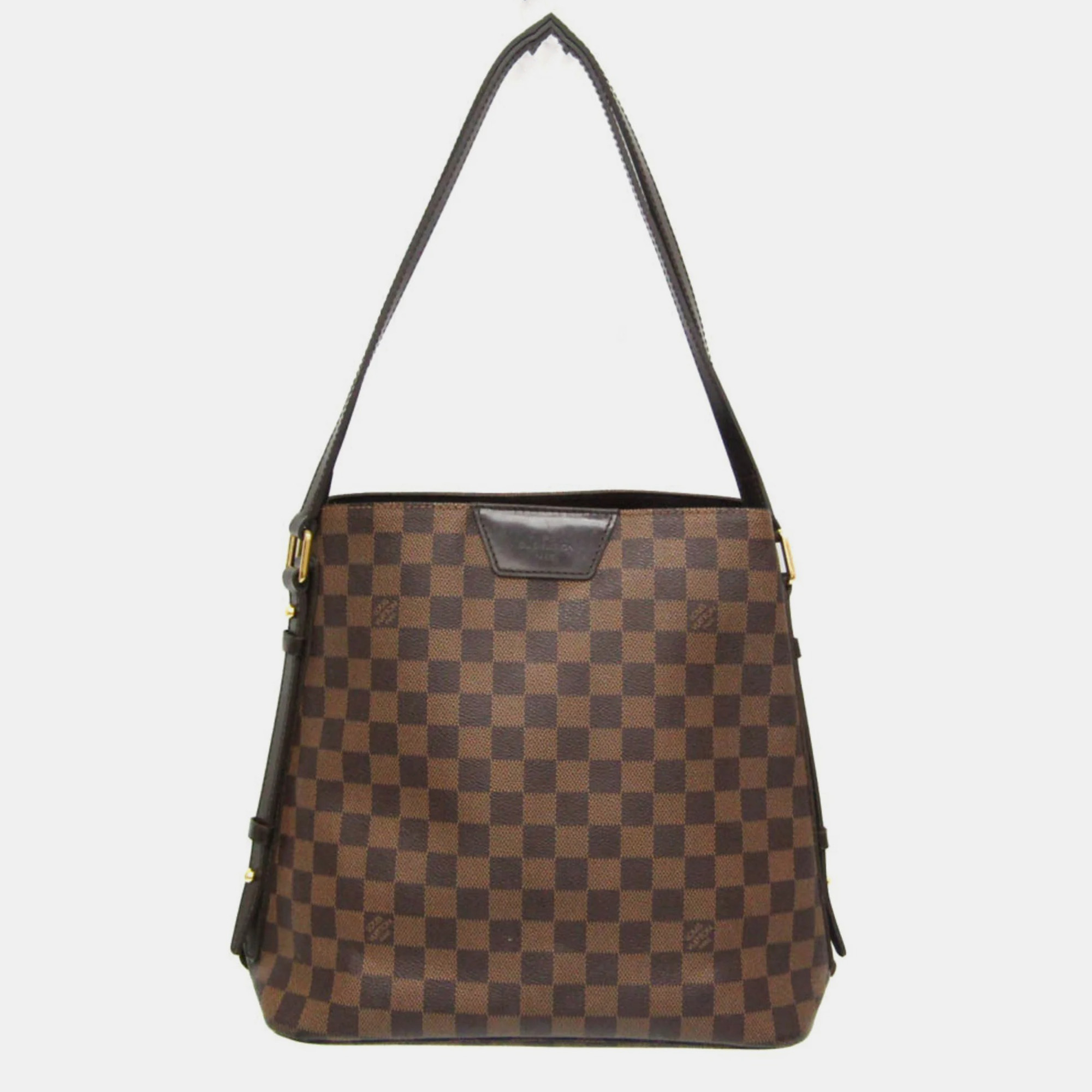 

Louis Vuitton Damier Ebene Canvas Cabas Rivington Shoulder Bag, Brown