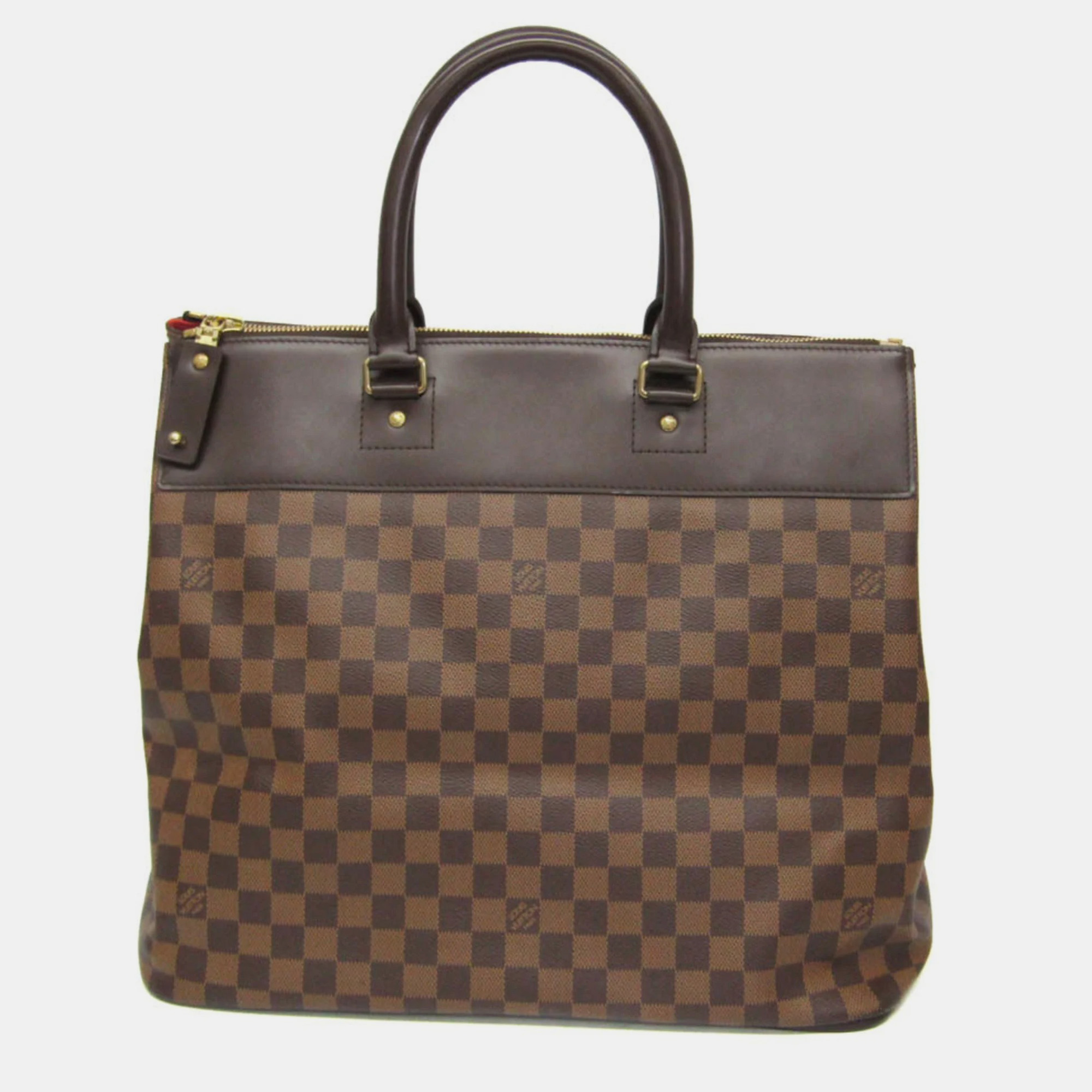 

Louis Vuitton Damier Ebene Greenwich PM Boston Bag, Brown