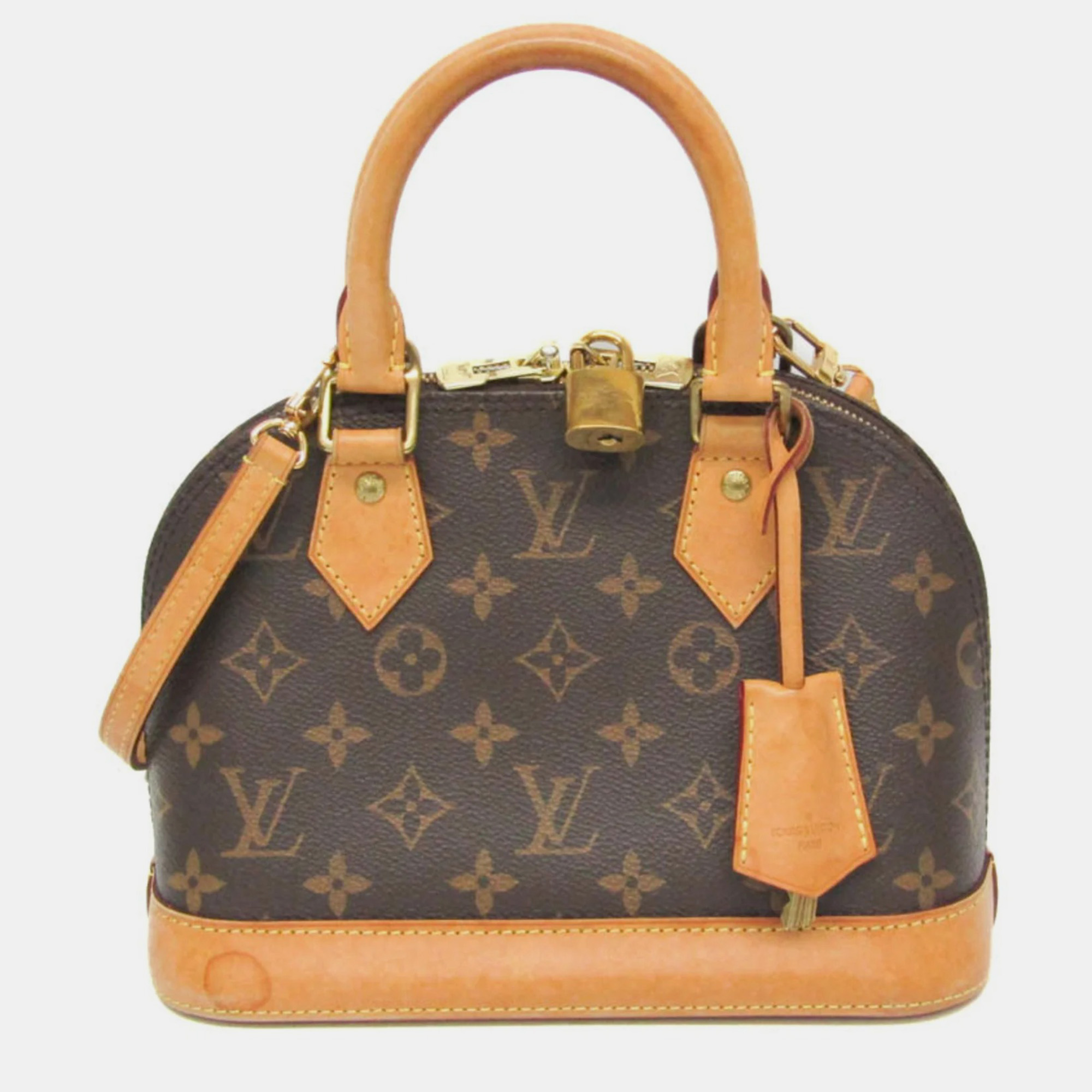 

Louis Vuitton Brown Monogram Canvas Alma BB Top Handle Bag