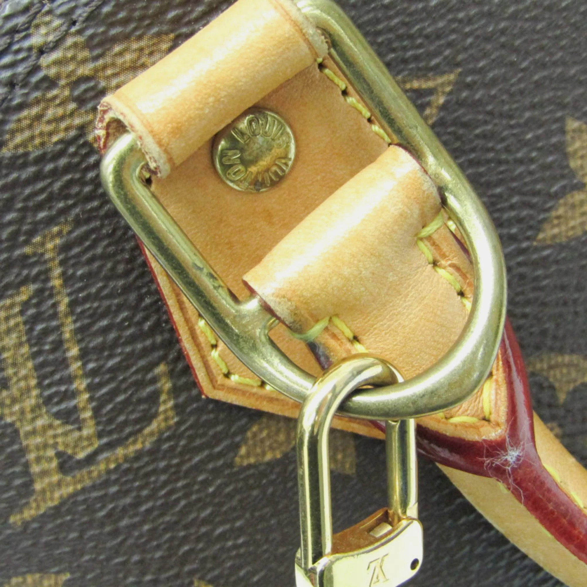 Louis Vuitton Brown Monogram Canvas Alma BB Top Handle Bag 