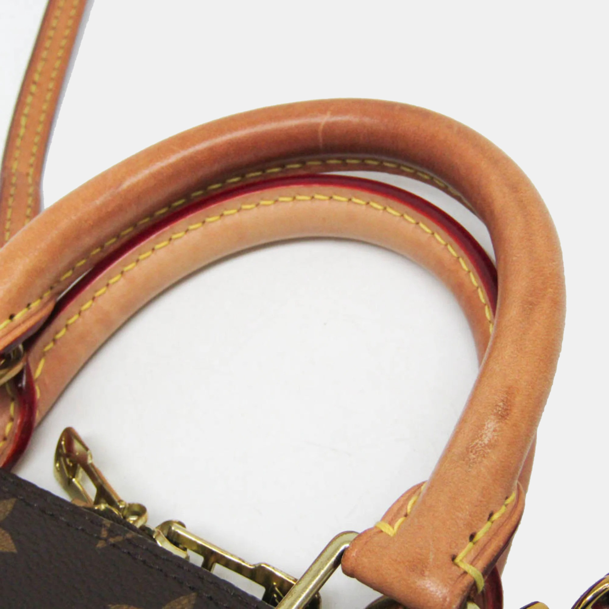 Louis Vuitton Brown Monogram Canvas Alma BB Top Handle Bag 