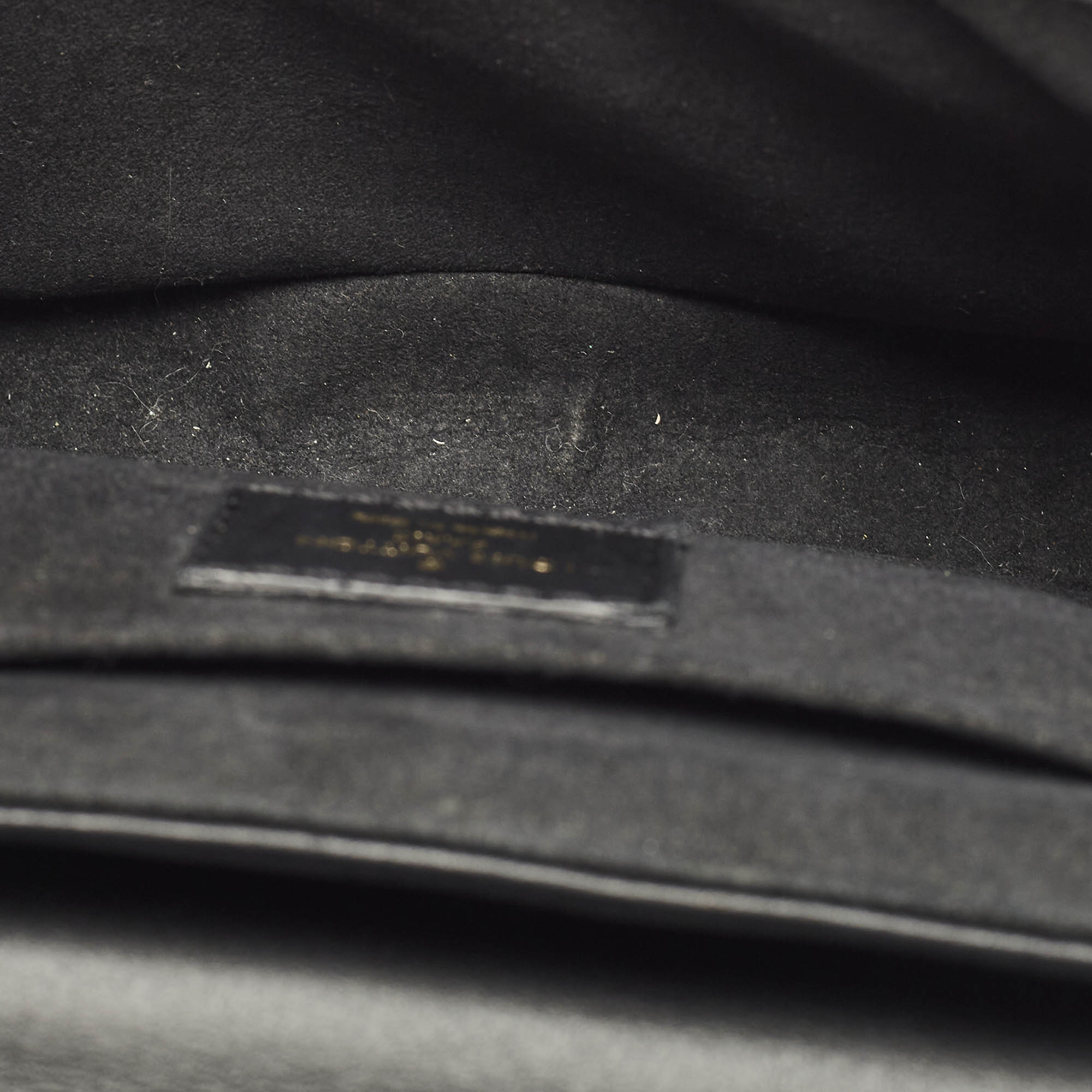 Louis Vuitton Black Leather New Wave Chain PM Bag 