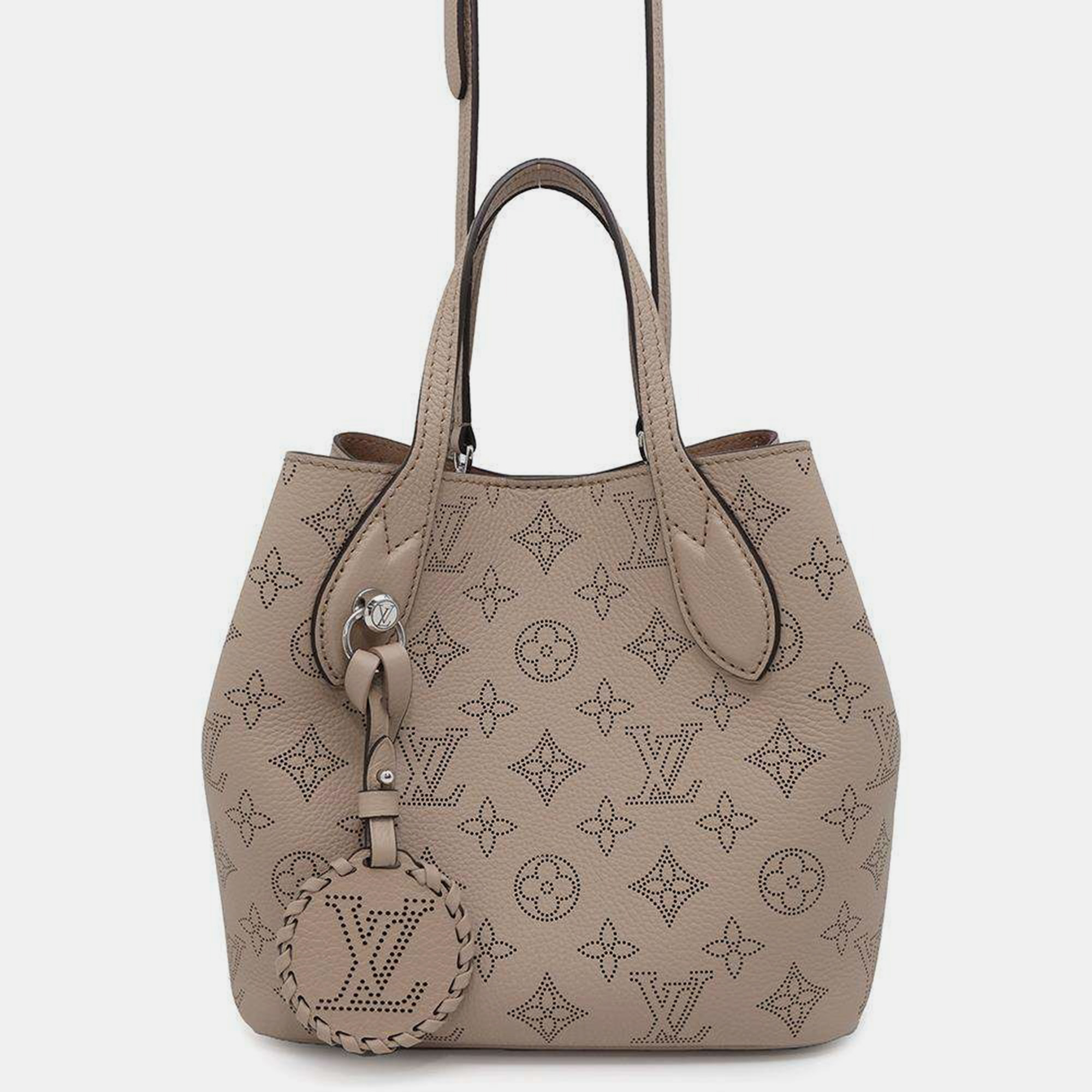 

Louis Vuitton Monogram Mahina Blossom Galet PM Bag, Beige