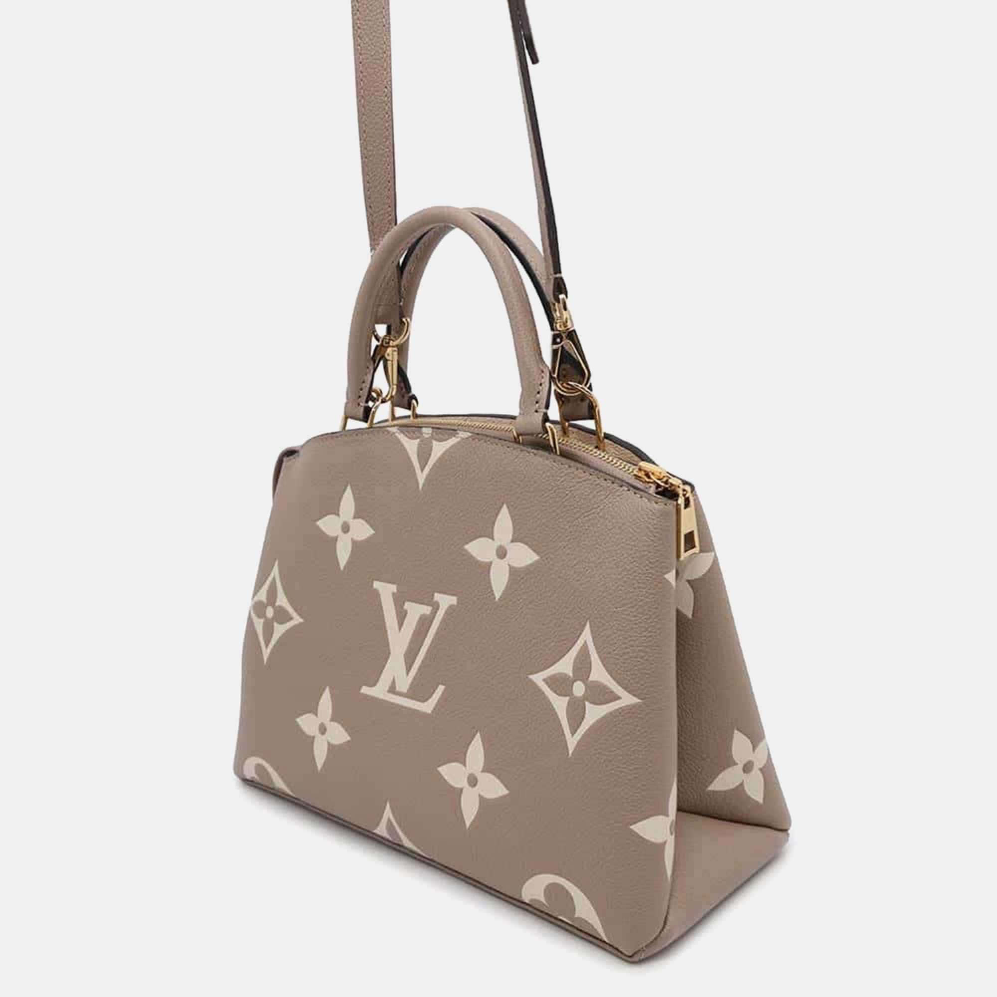 Louis Vuitton Bicolor Monogram Empreinte Leather Petit Palais PM Bag 
