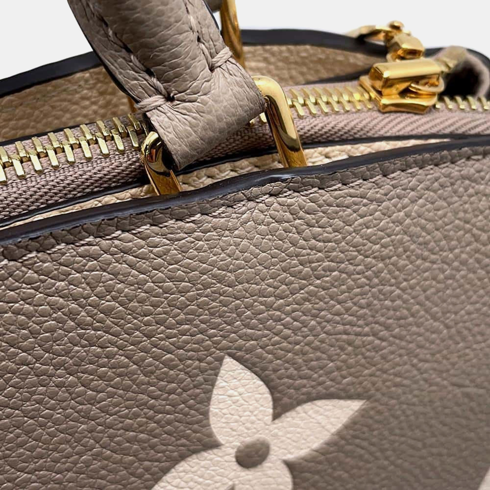 Louis Vuitton Bicolor Monogram Empreinte Leather Petit Palais PM Bag 