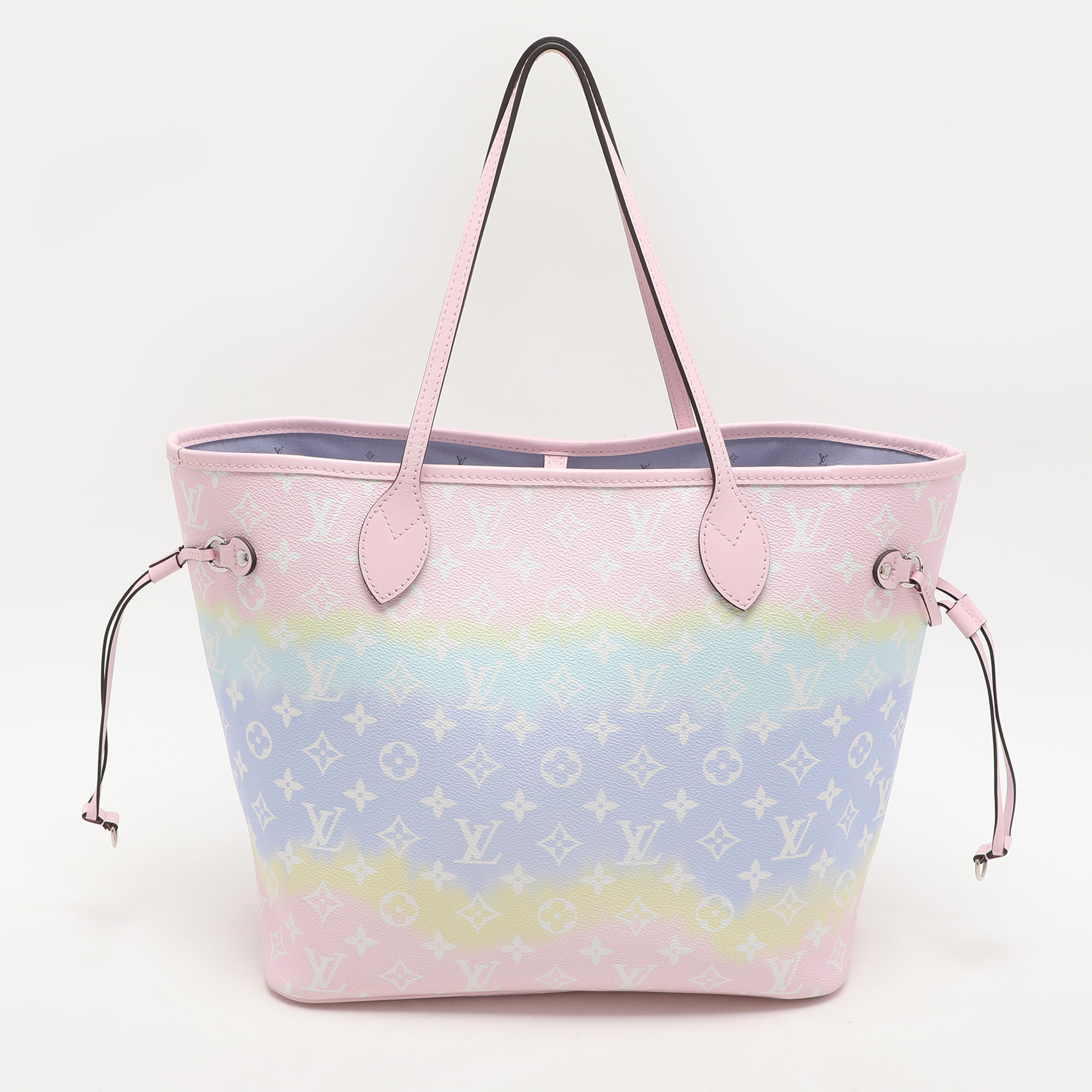 Louis Vuitton Pastel Tie Dye Monogram Canvas Neverfull Escale MM Bag 