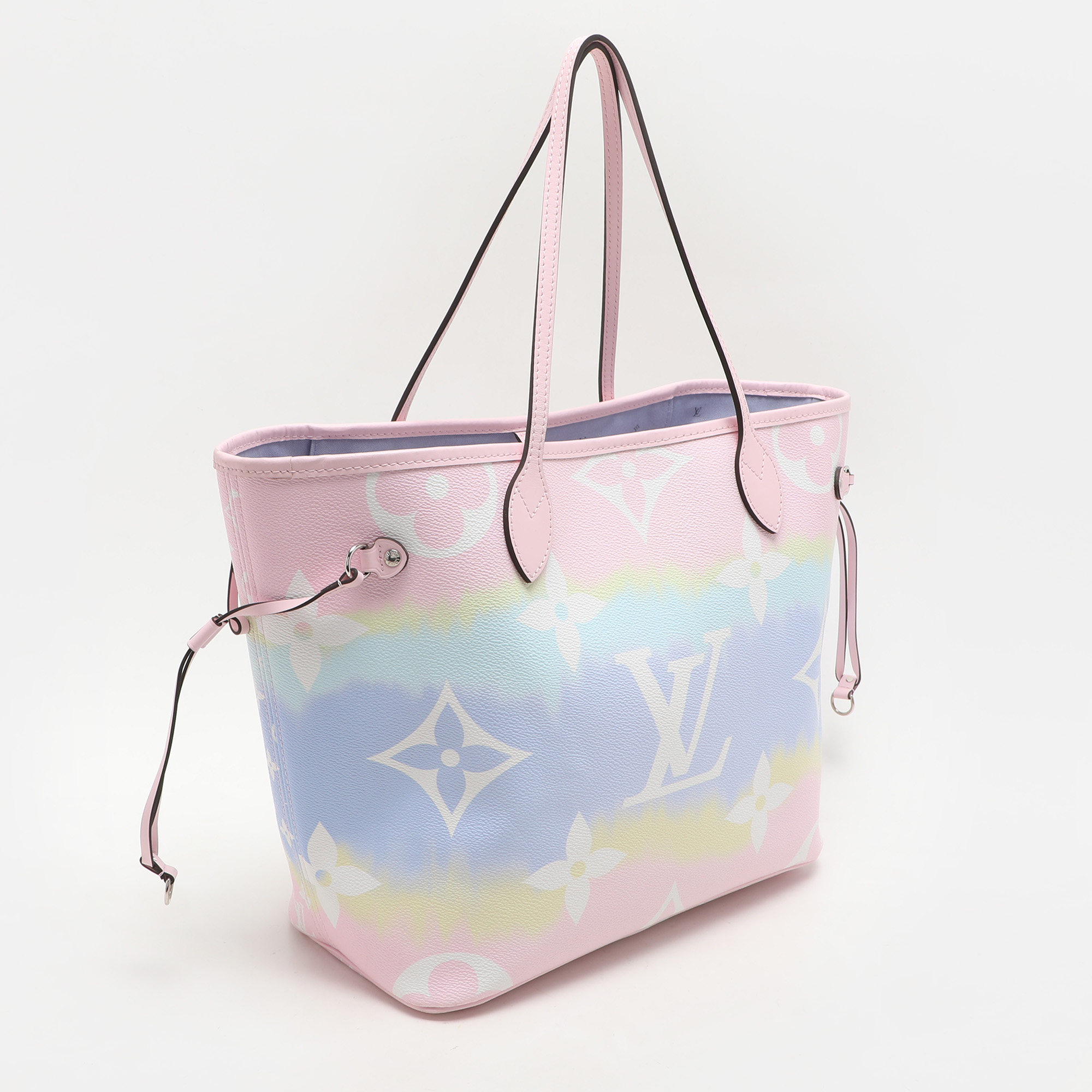 Louis Vuitton Pastel Tie Dye Monogram Canvas Neverfull Escale MM Bag 