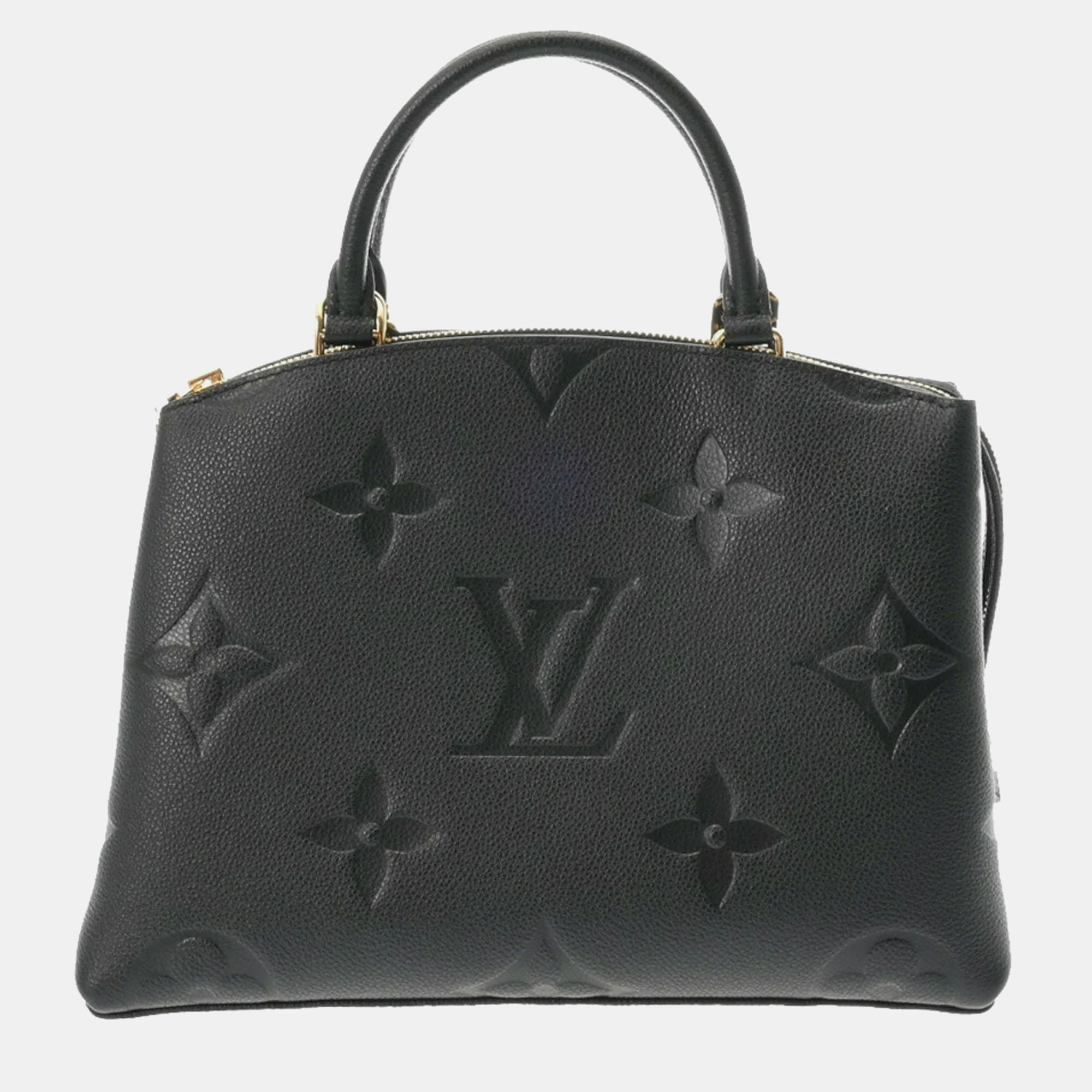 

Louis Vuitton Black Leather Monogram Empreinte Petit Palais Handbag