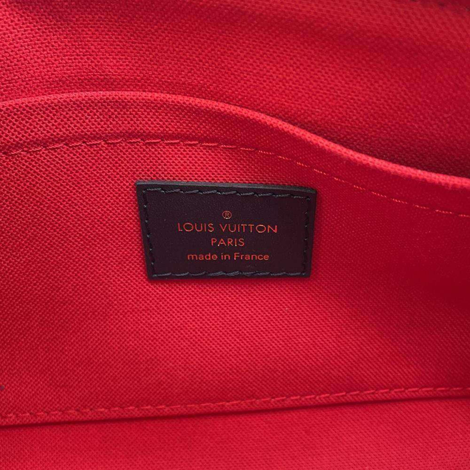 Louis Vuitton Brown Monogram Canvas Reverse Giant On-The-Go East West Shoulder Bag 