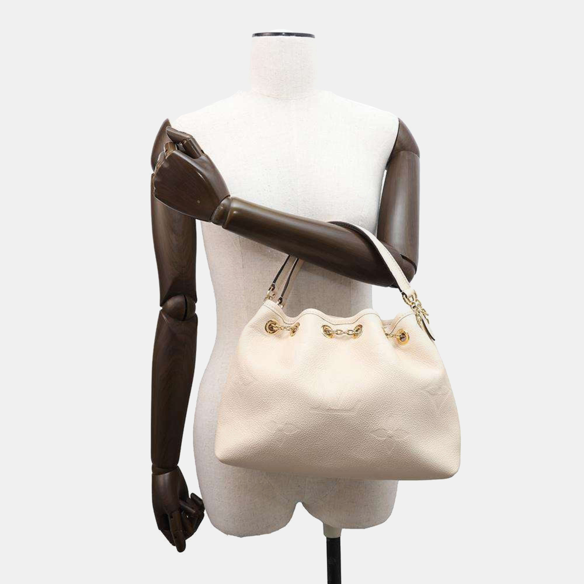 Louis Vuitton Monogram Empreinte Leather Handbag 