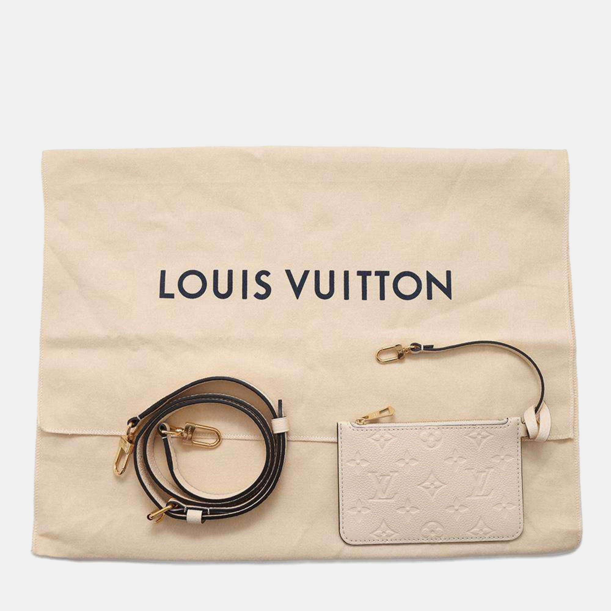 Louis Vuitton Monogram Empreinte Leather Handbag 