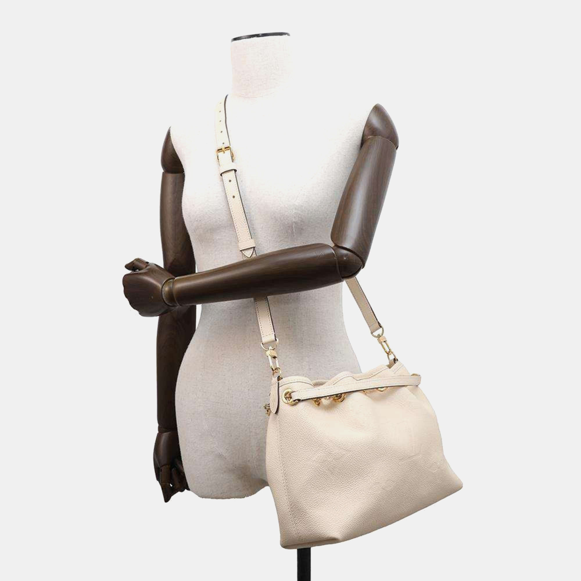Louis Vuitton Monogram Empreinte Leather Handbag 