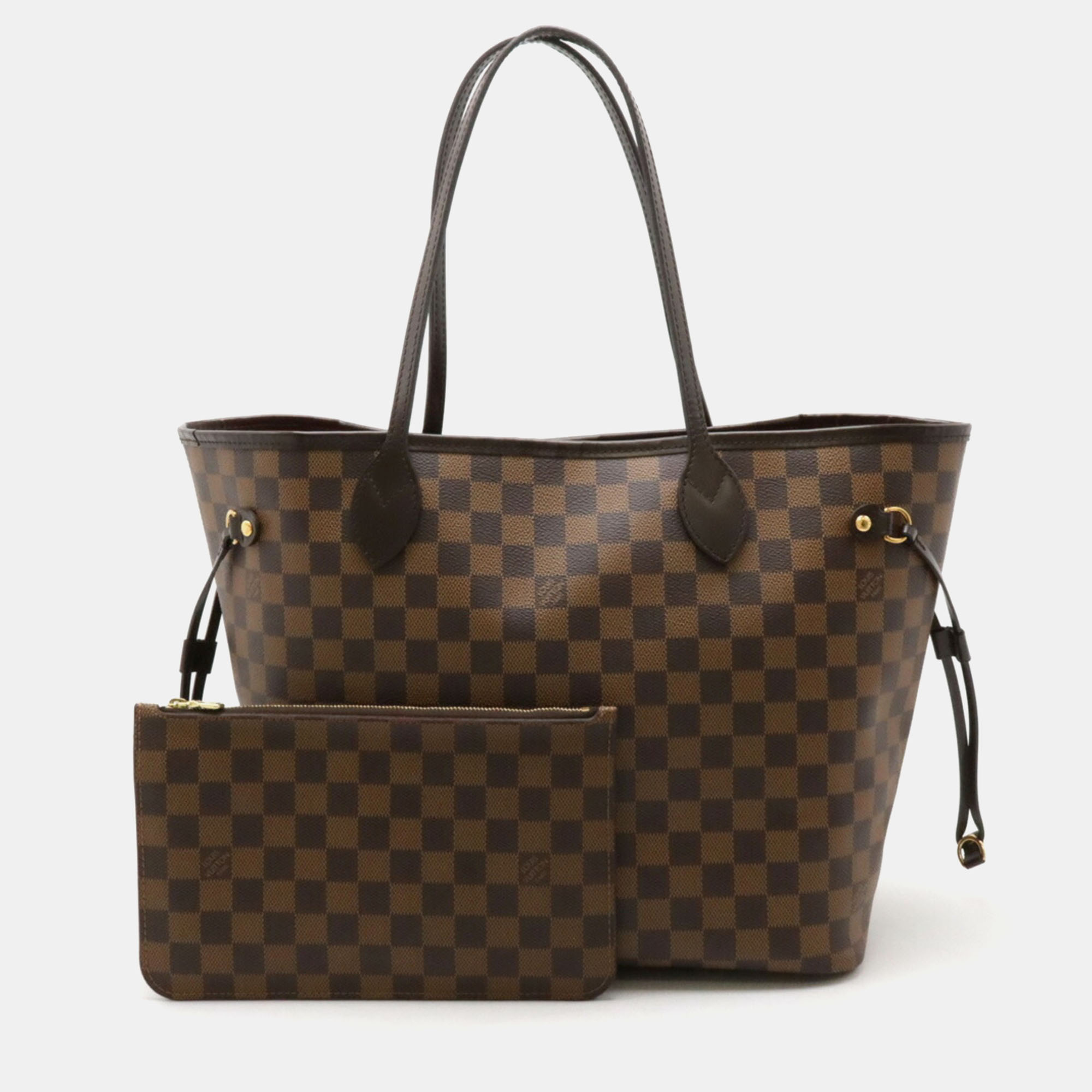 

Louis Vuitton Brown Damier Ebene Canvas Neverfull MM Tote Bag