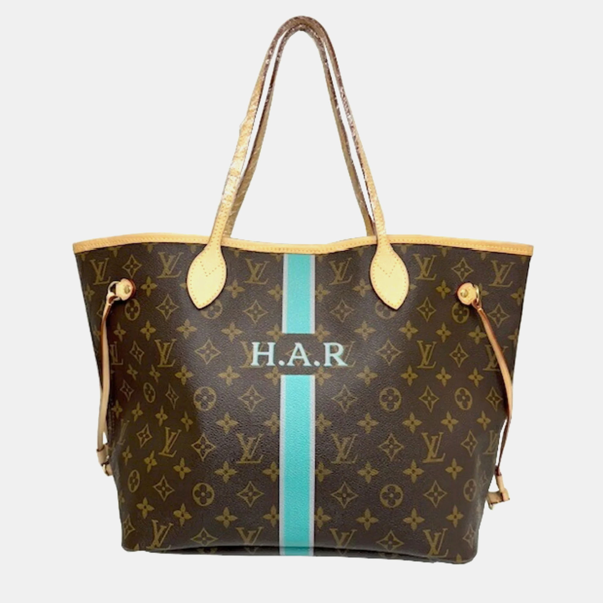 

Louis Vuitton Brown Monogram Canvas Neverfull MM Tote Bag