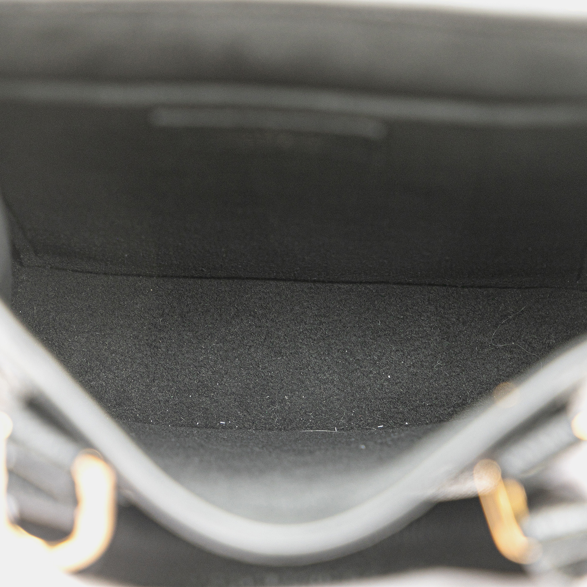 Louis Vuitton Black Bicolor Monogram Empreinte Petit Sac Plat 