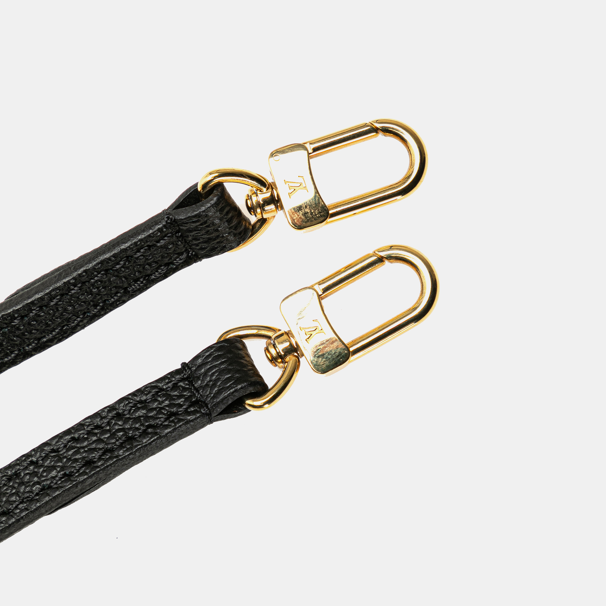 Louis Vuitton Black Bicolor Monogram Empreinte Petit Sac Plat 