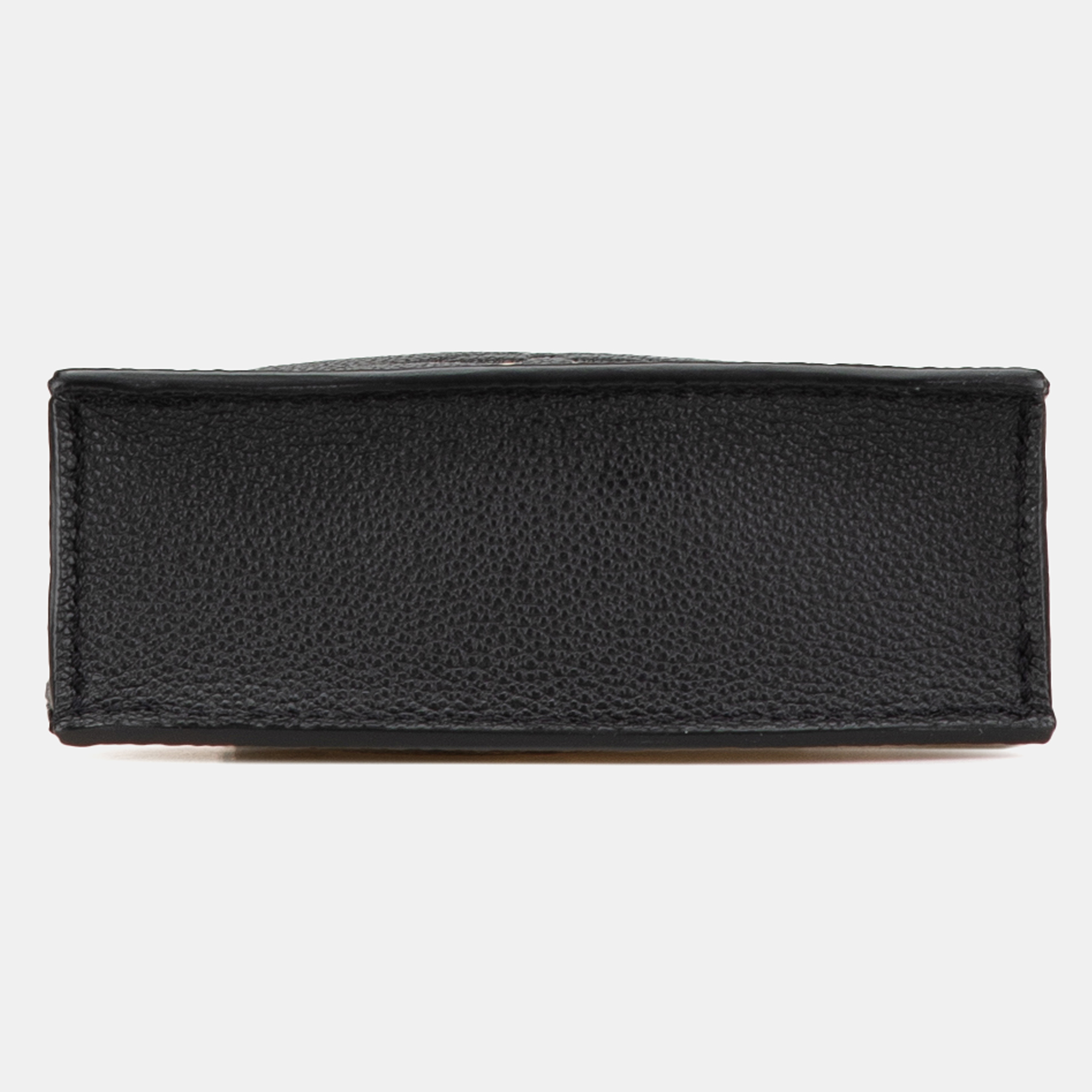 Louis Vuitton Black Bicolor Monogram Empreinte Petit Sac Plat 