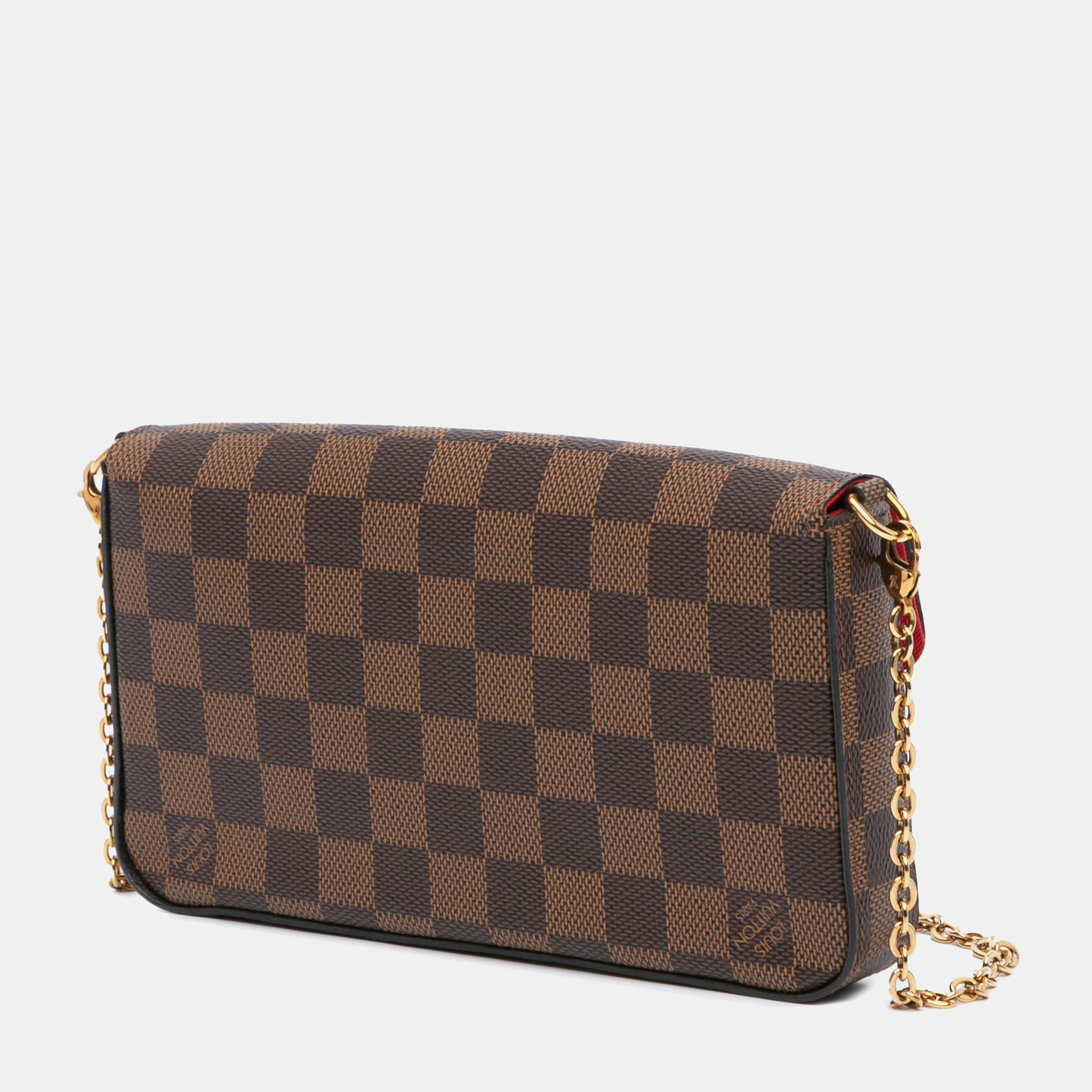 Louis Vuitton Brown Damier Ebene Pochette Felicie 