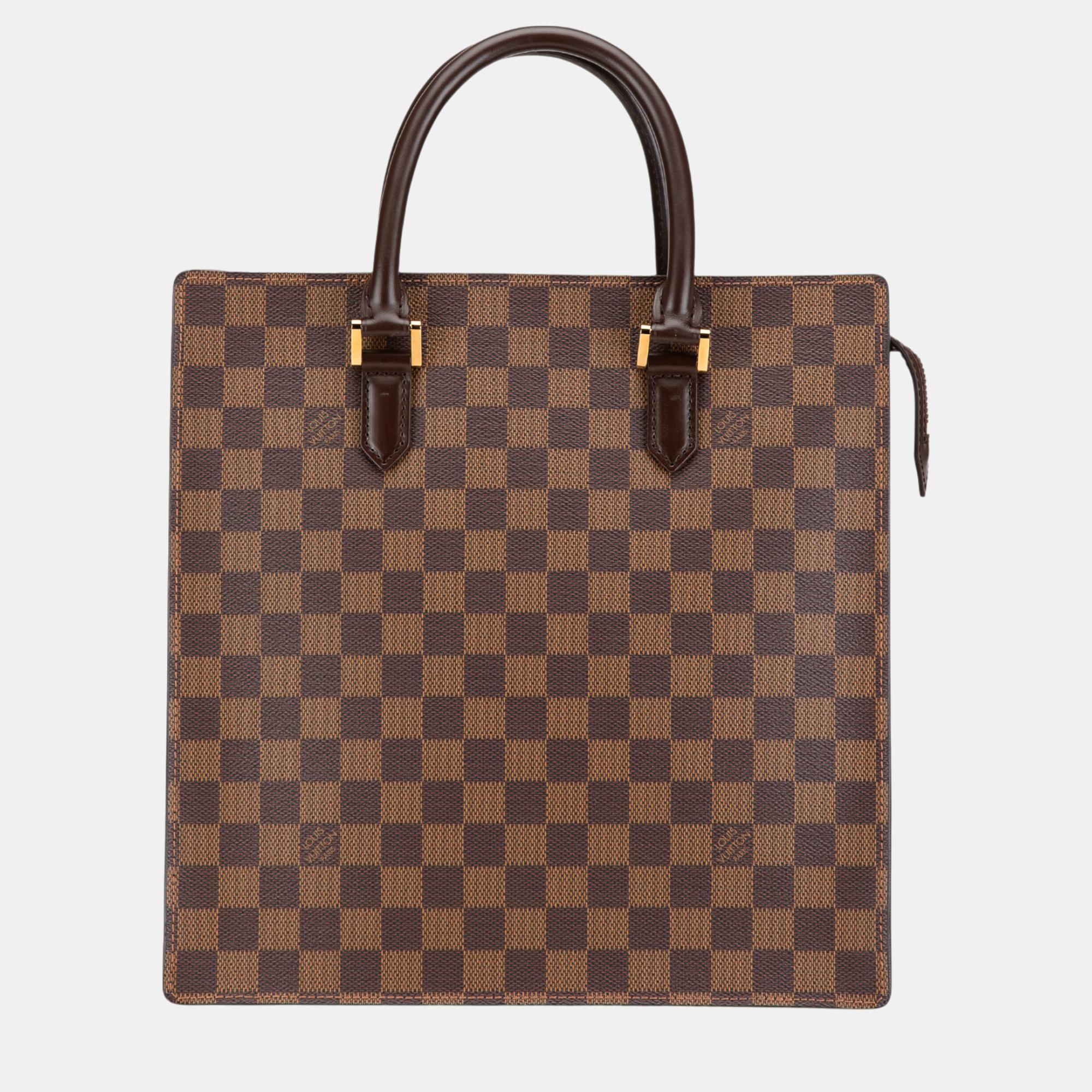 

Louis Vuitton Brown Damier Ebene Venice Sac Plat