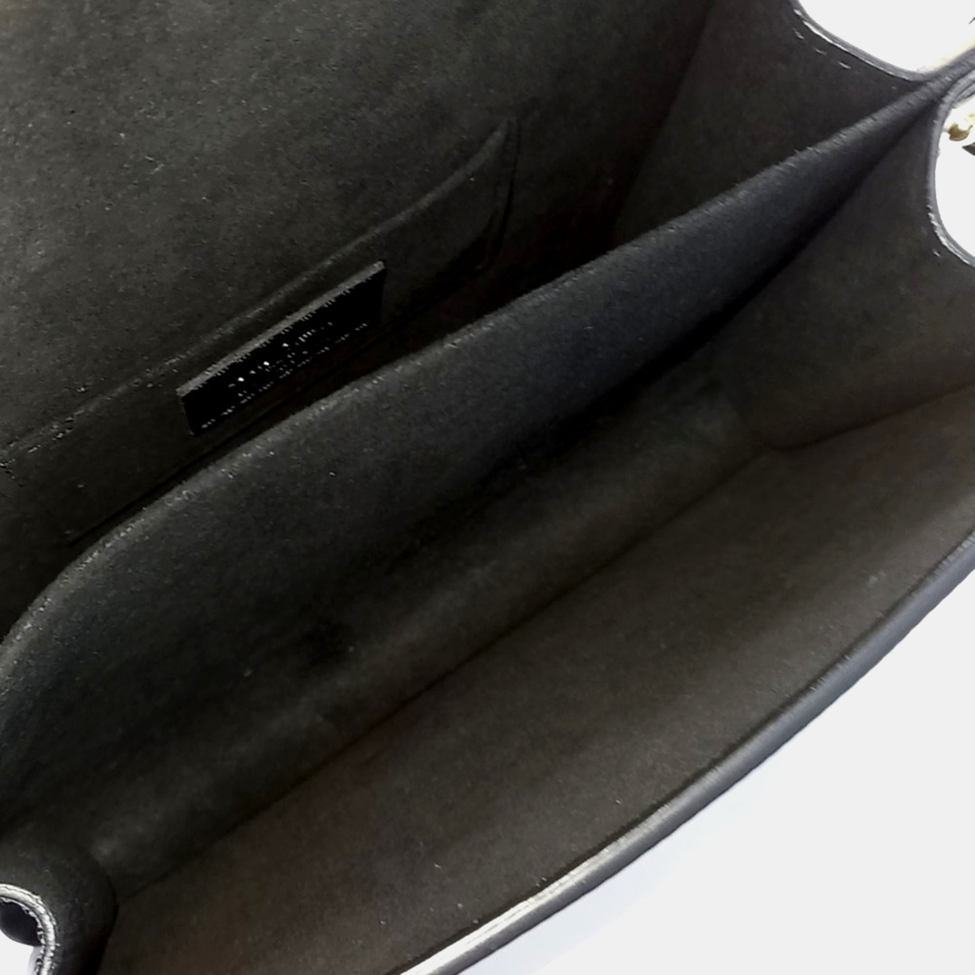 Louis Vuitton Black Leather Epi Mini Dauphine bag 