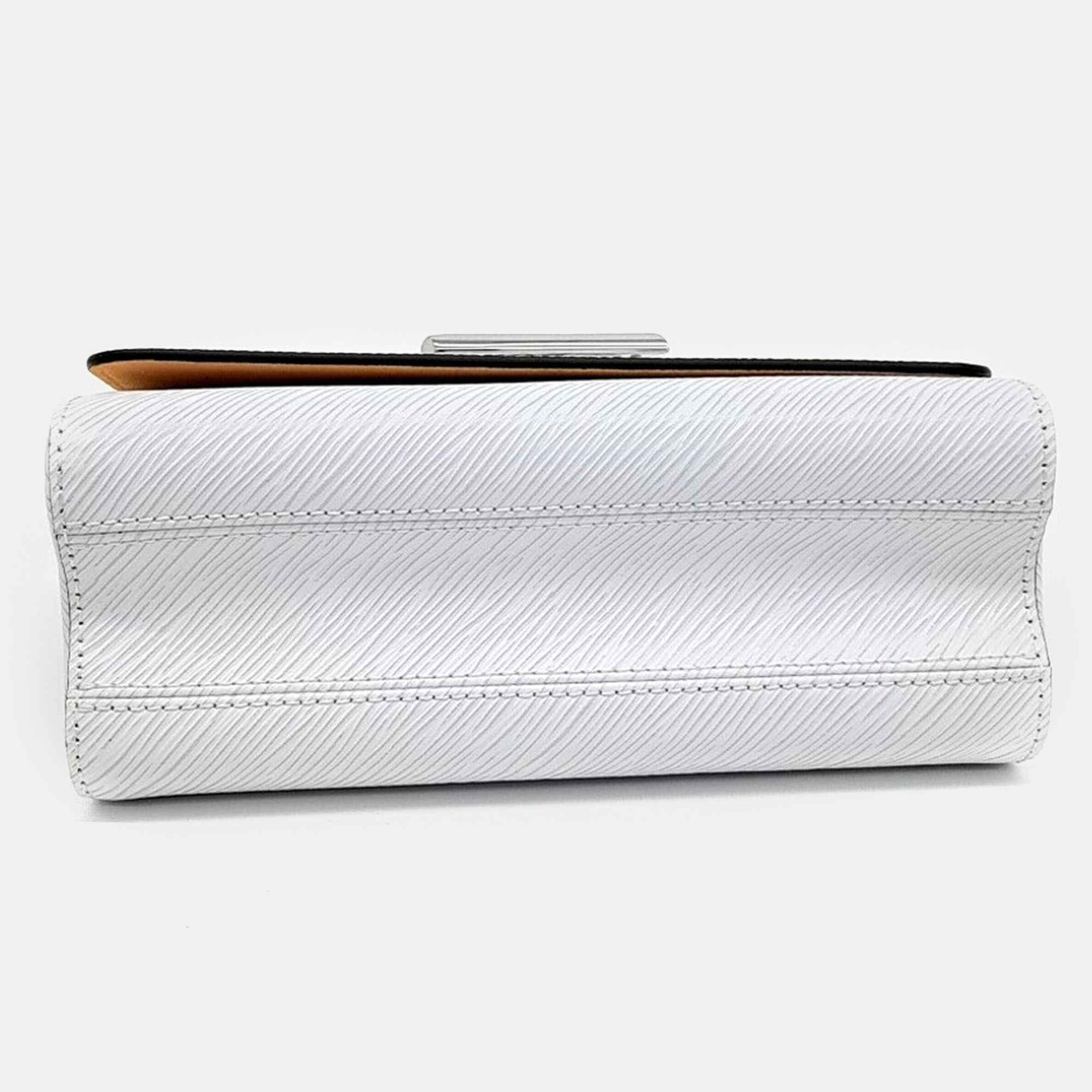 Louis Vuitton White Epi Leather Epi Top Handle Twist MM bag 