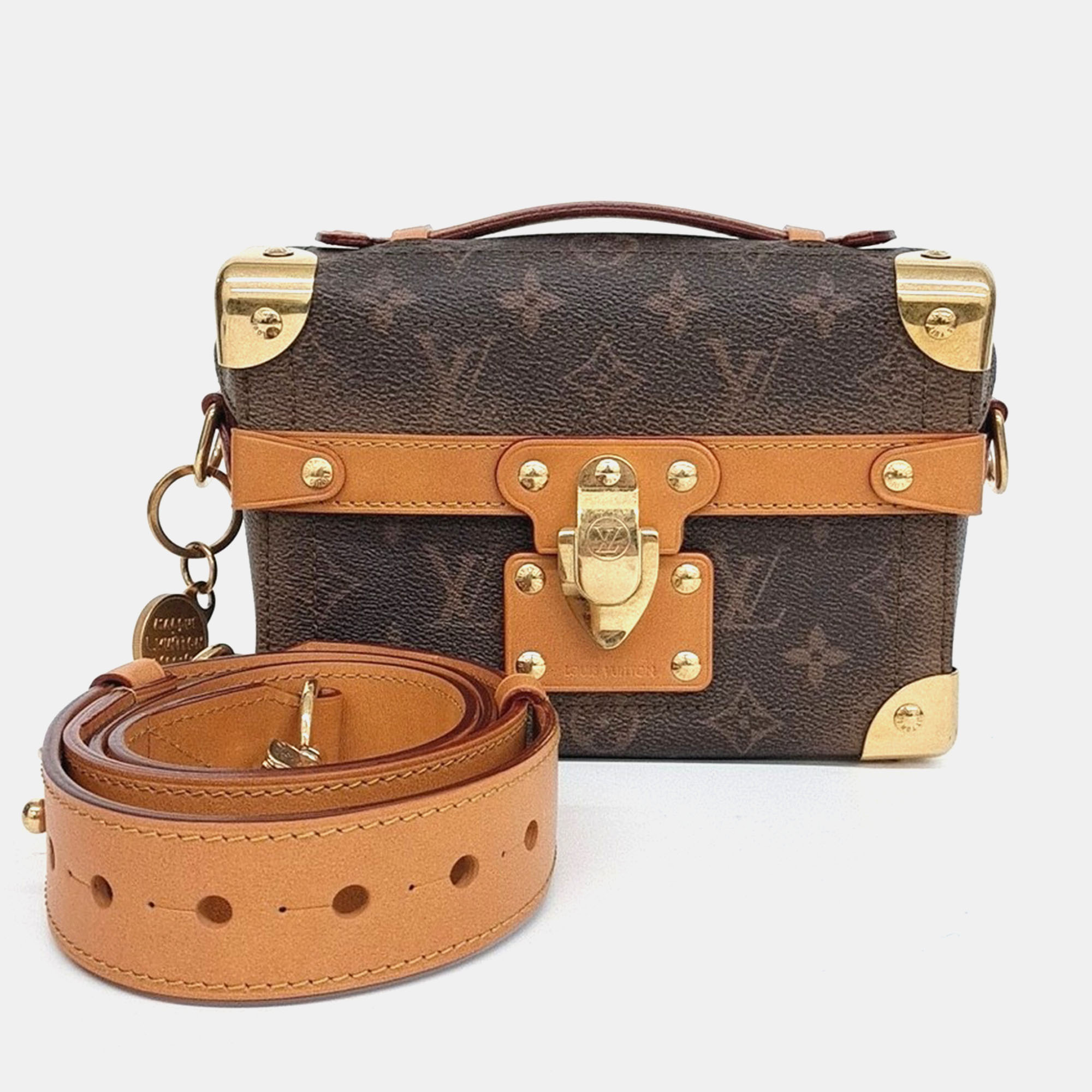 

Louis Vuitton Brown PVC Soul Trunk bag