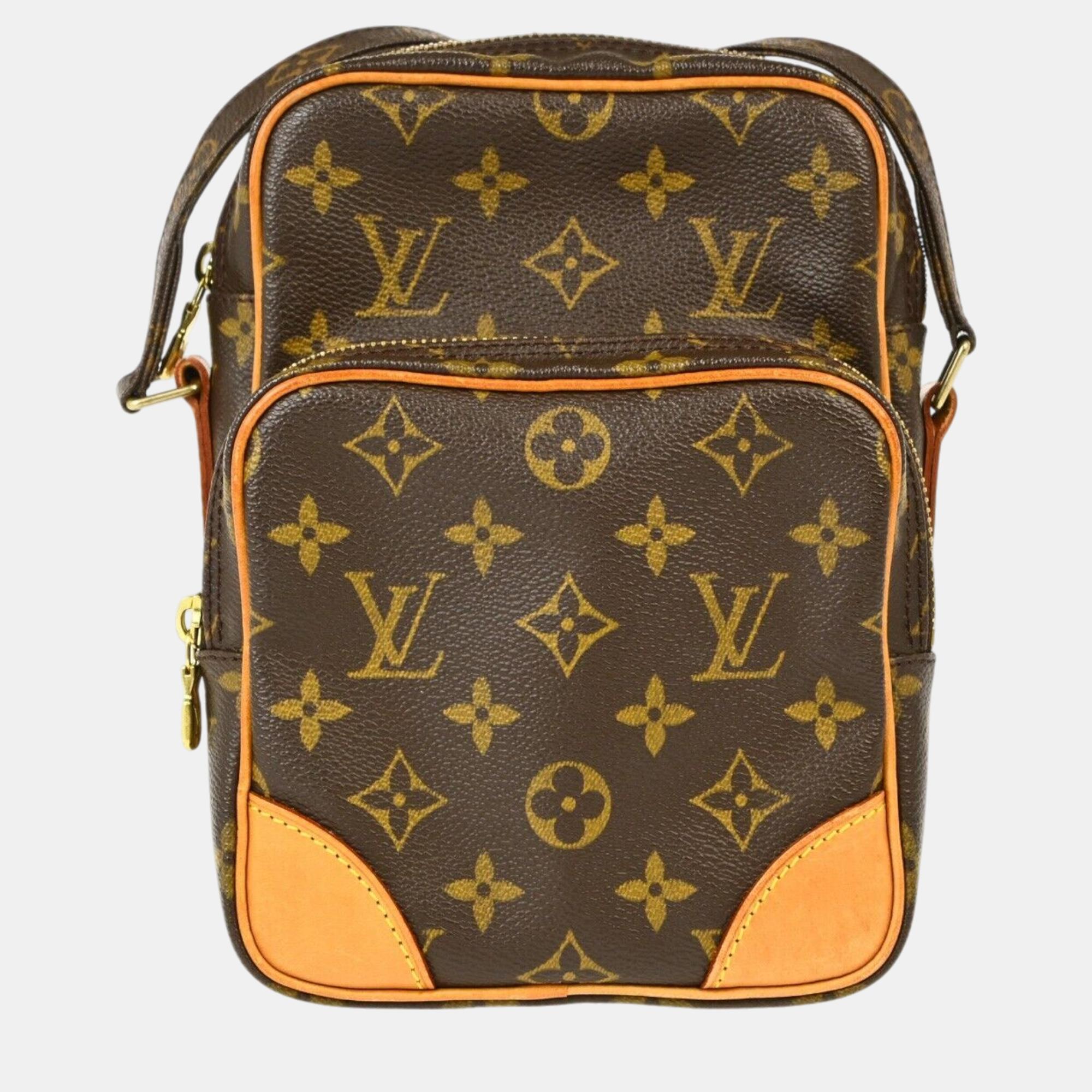 

Louis Vuitton Monogram Amazon Crossbody Bag, Brown