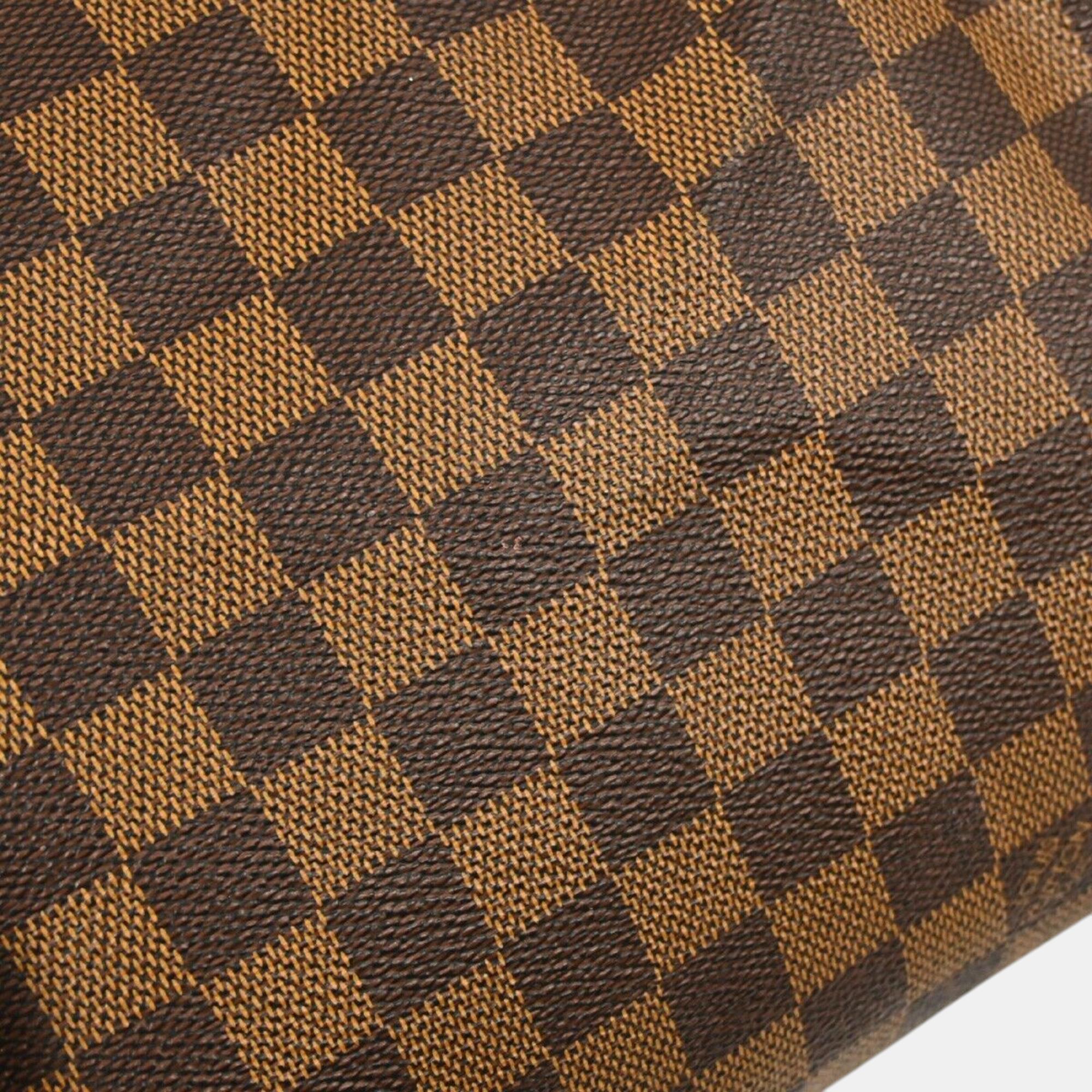 Louis Vuitton Brown Damier Ebene Canvas Speedy 30 Handbag 
