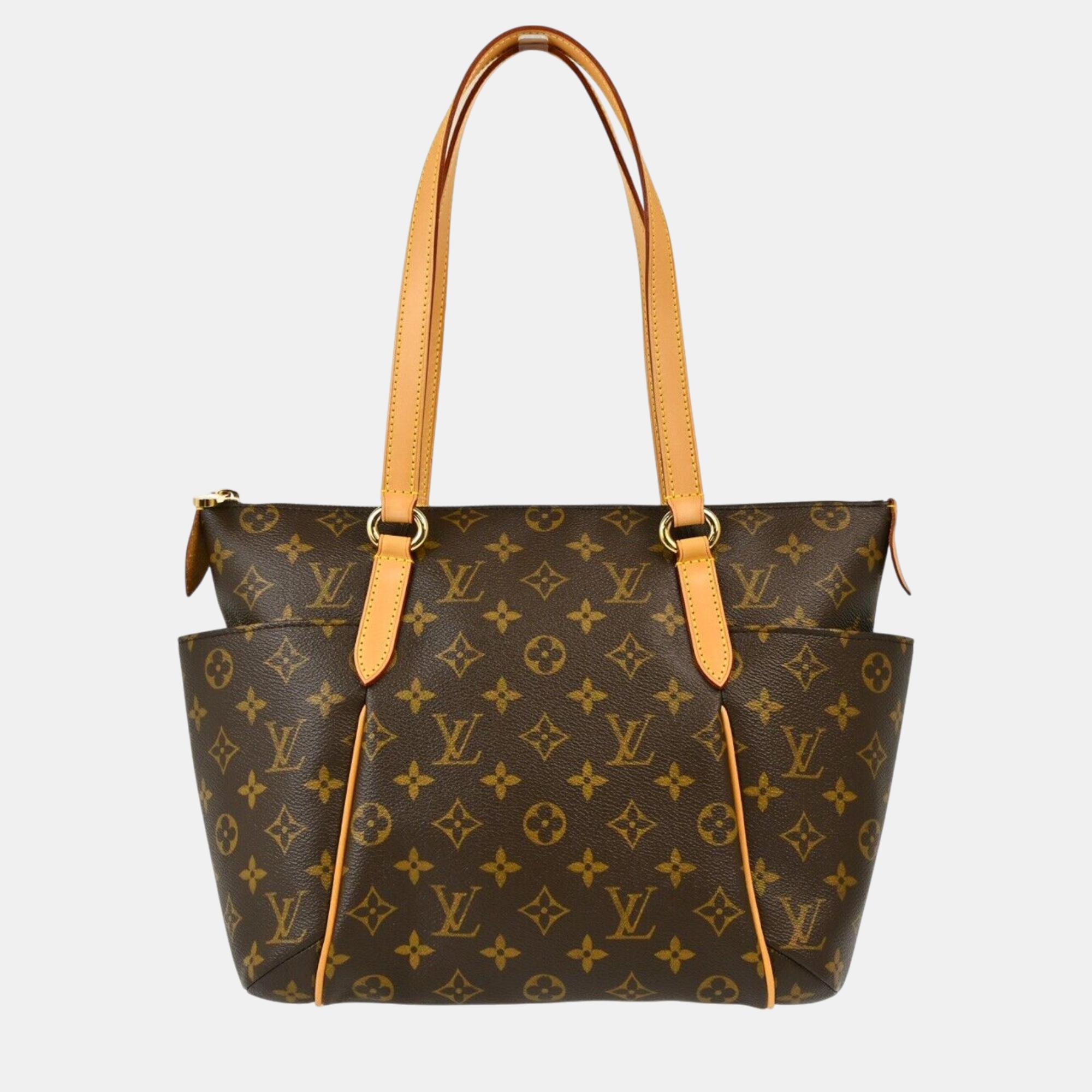 

Louis Vuitton Monogram Totally PM Tote Handbag, Brown