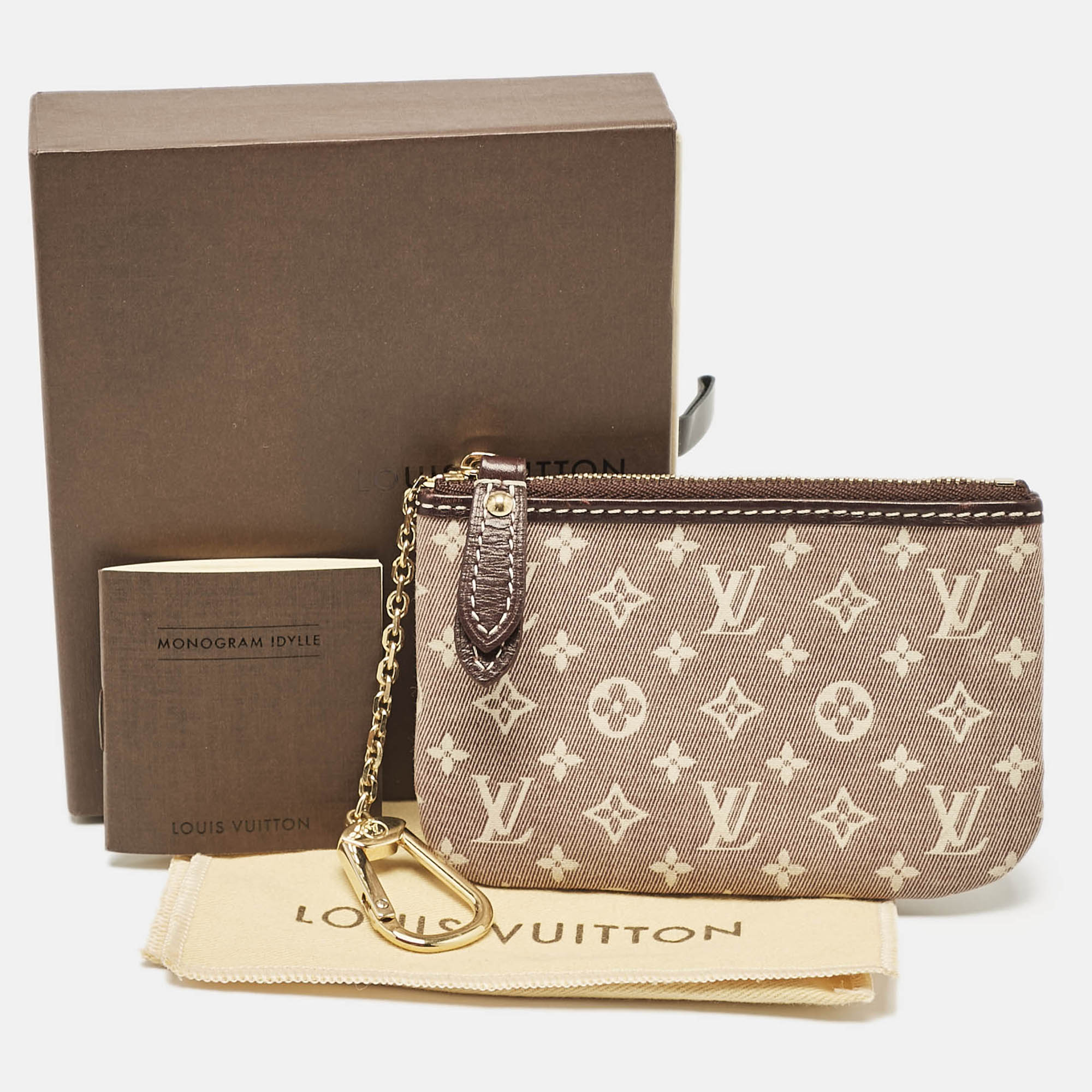 Louis Vuitton Sepia Monogram Idylle Canvas Coin Purse 