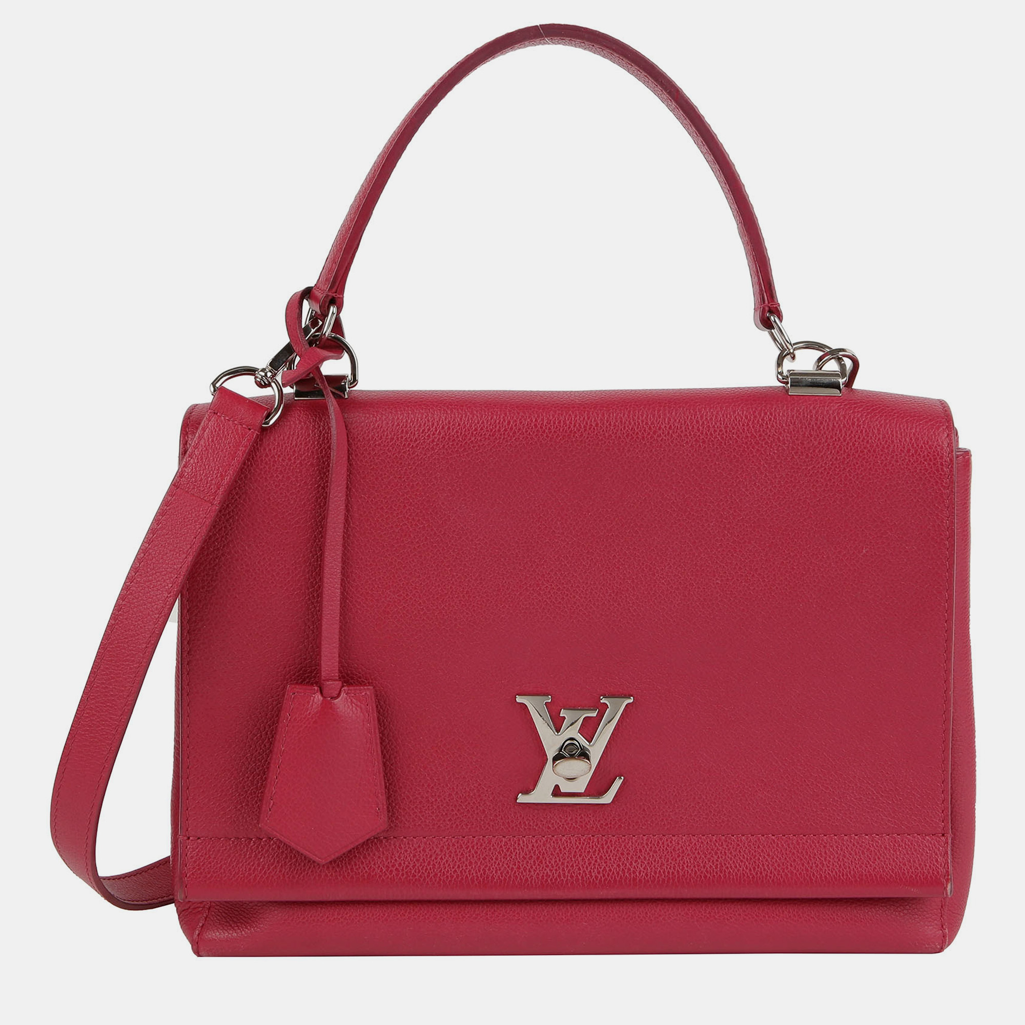 

Louis Vuitton Pink Leather Lockme 2 Shoulder Bag