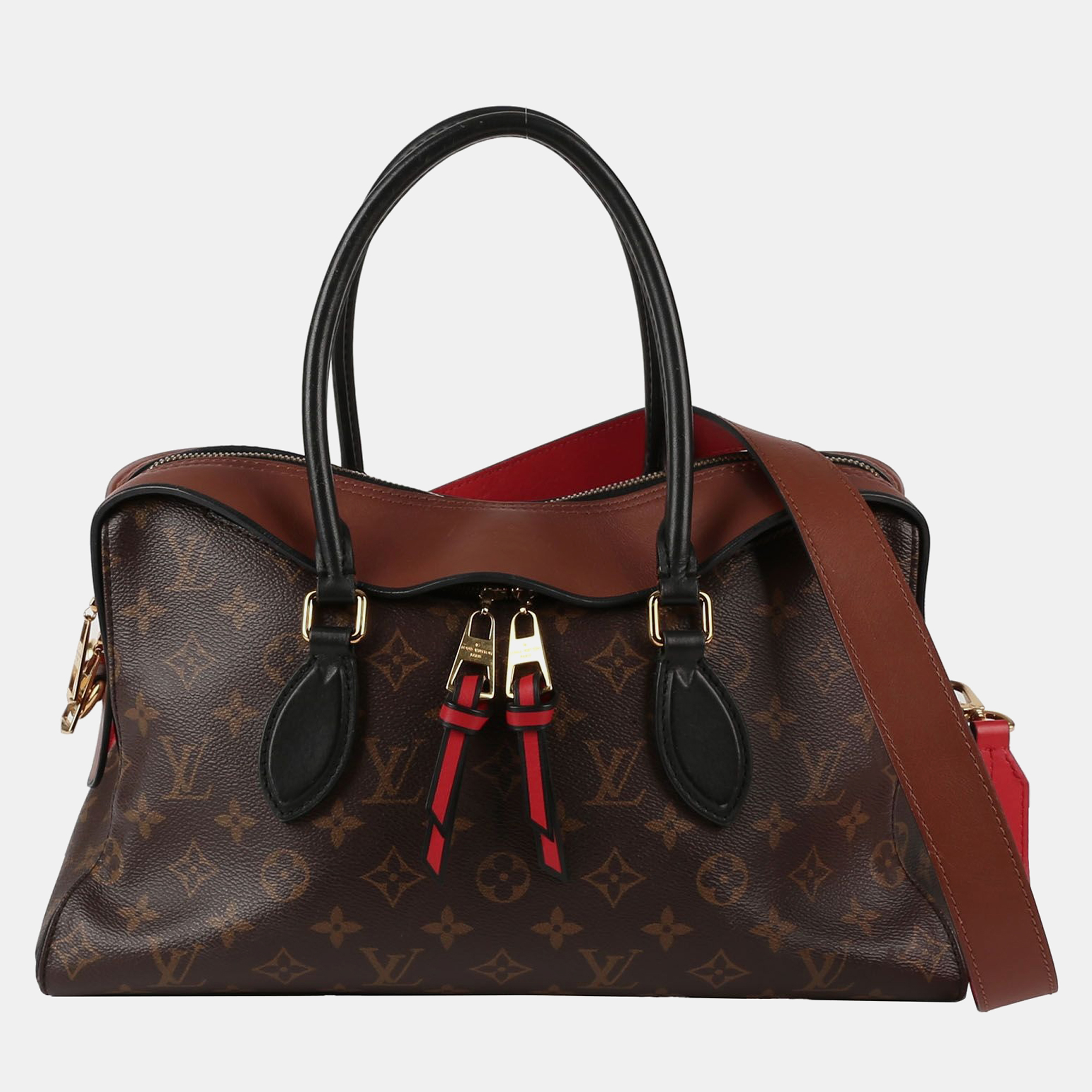 

Louis Vuitton Monogram Canvas Tuileries Tote And Shoulder Bag, Brown