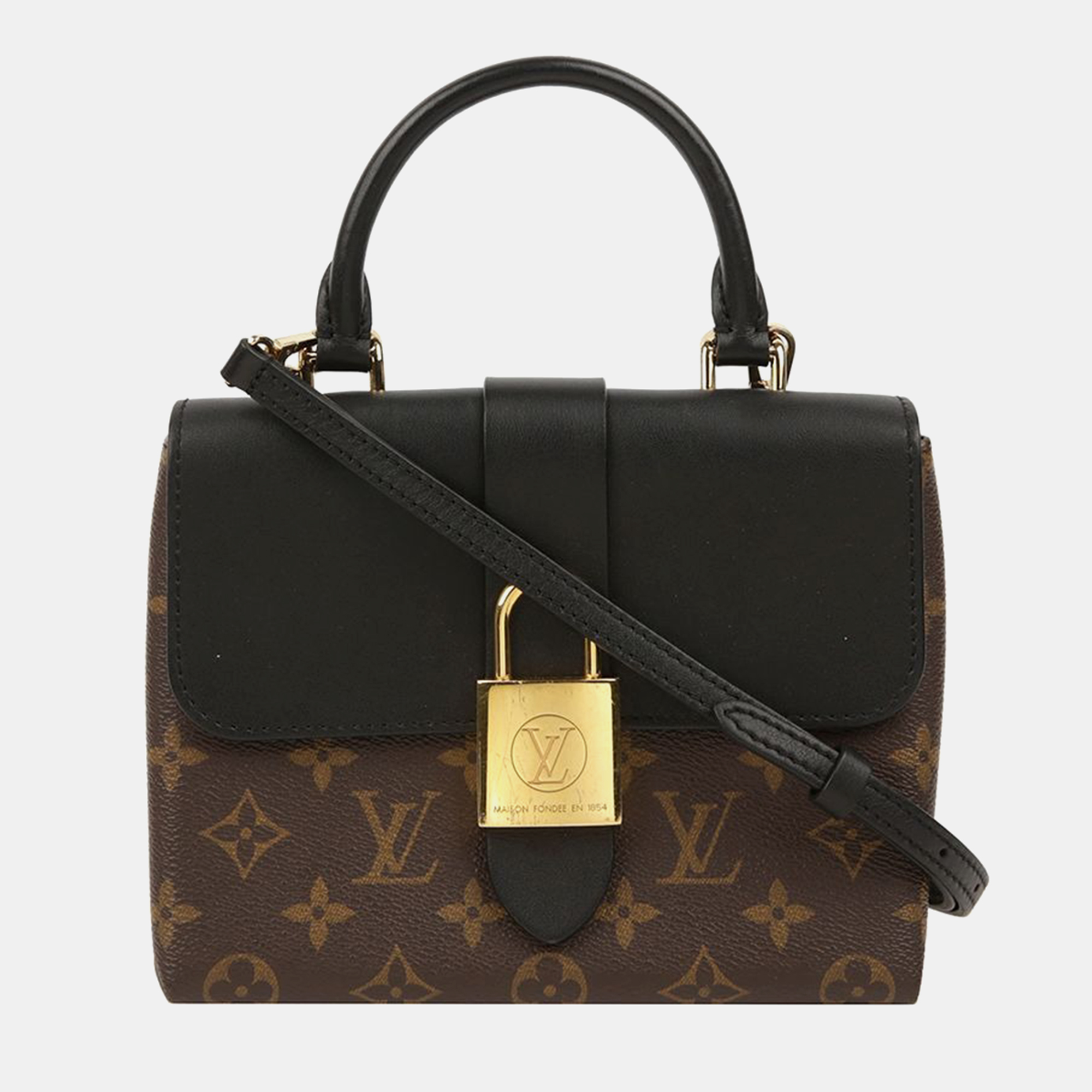 

Louis Vuitton Locky BB Tote And Crossbag, Black