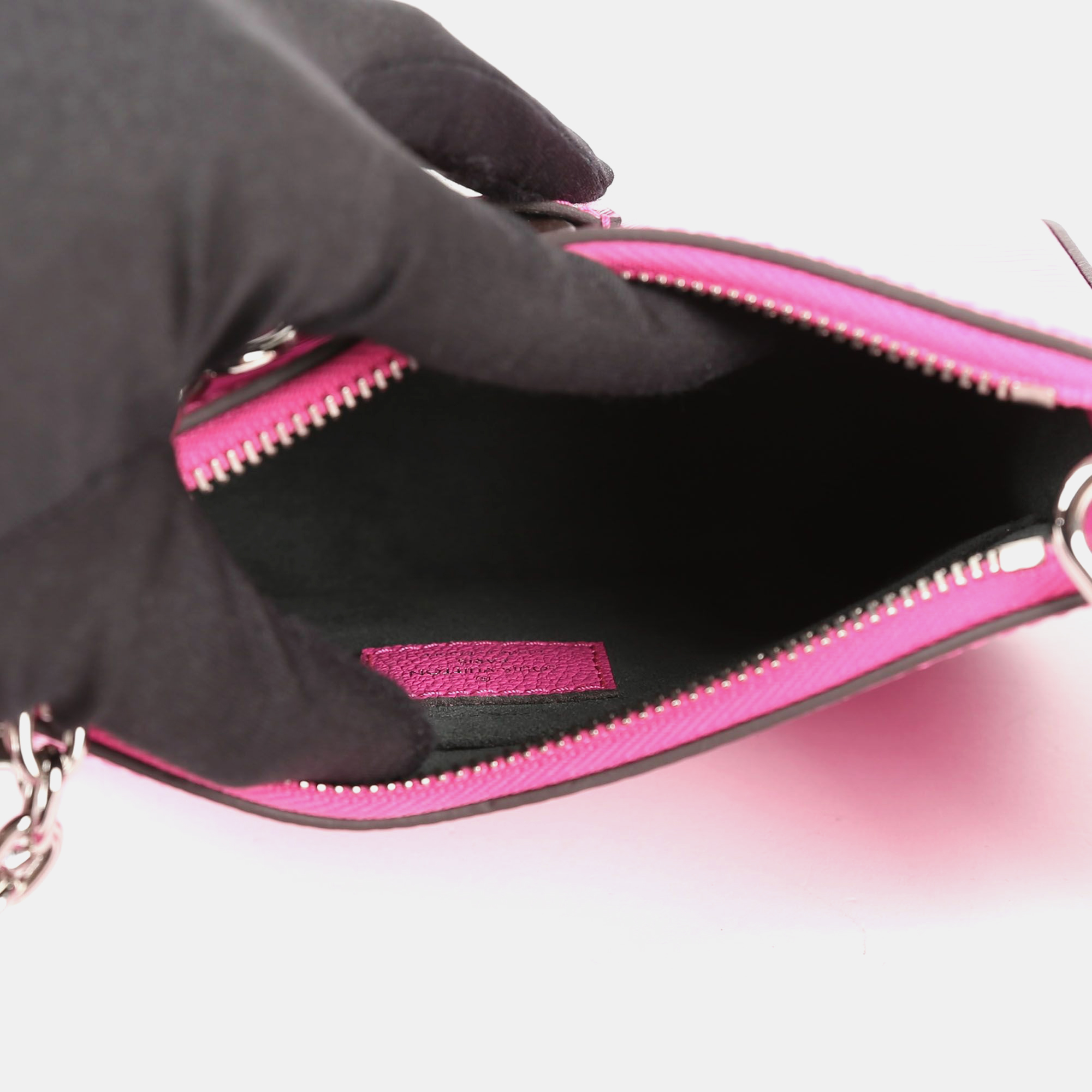 Louis Vuitton Rose Miami Pink Epi Leather Marellini Shoulder And Cross Bag 