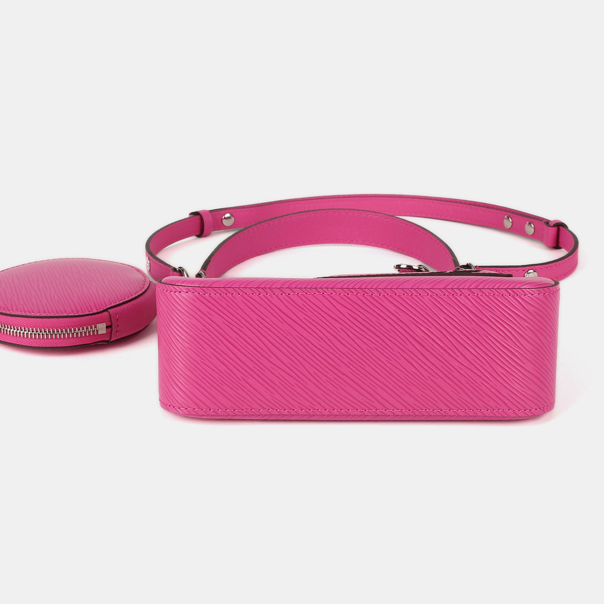 Louis Vuitton Rose Miami Pink Epi Leather Marellini Shoulder And Cross Bag 
