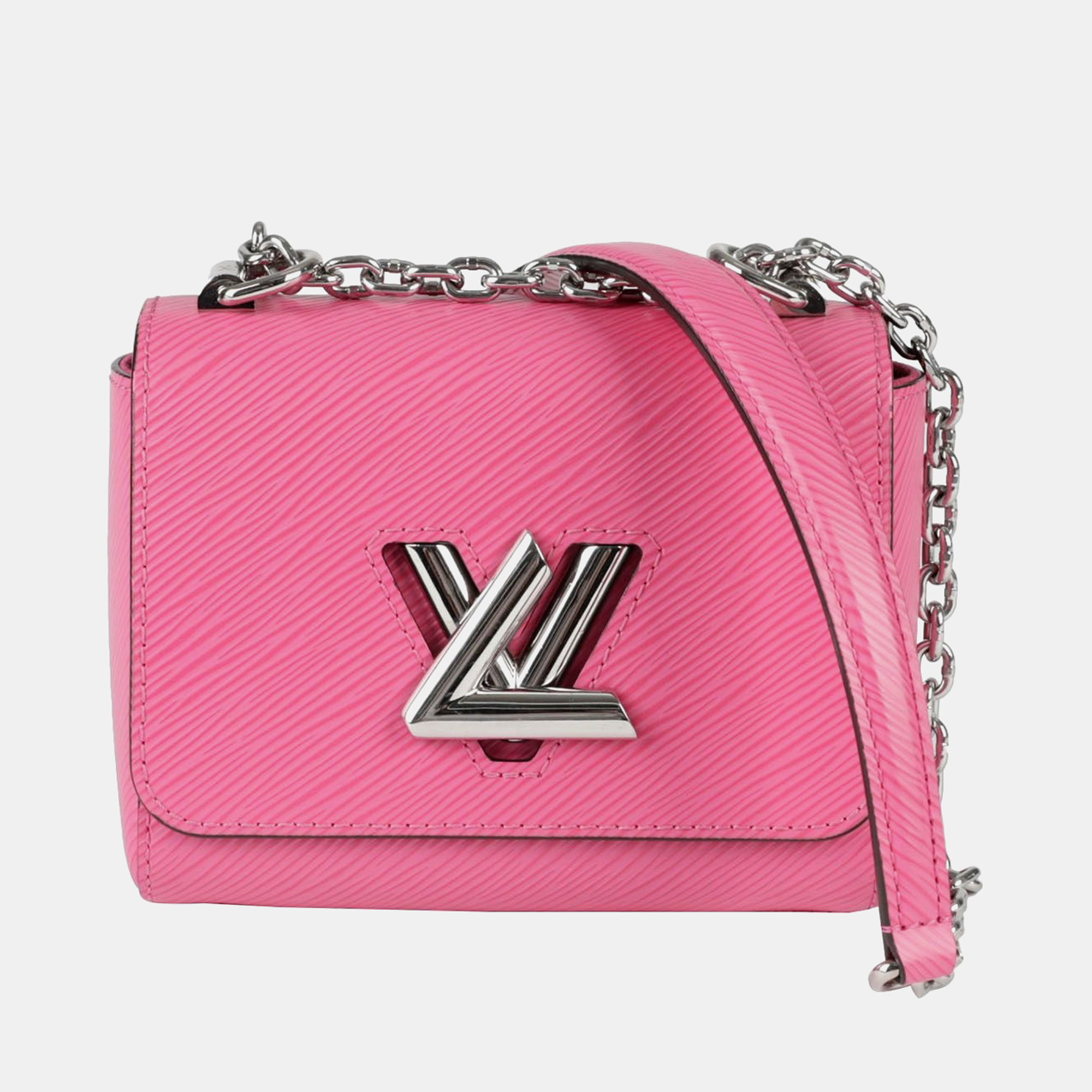 

Louis Vuitton Pink Epi Leather Twist Mini Shoulder Bag