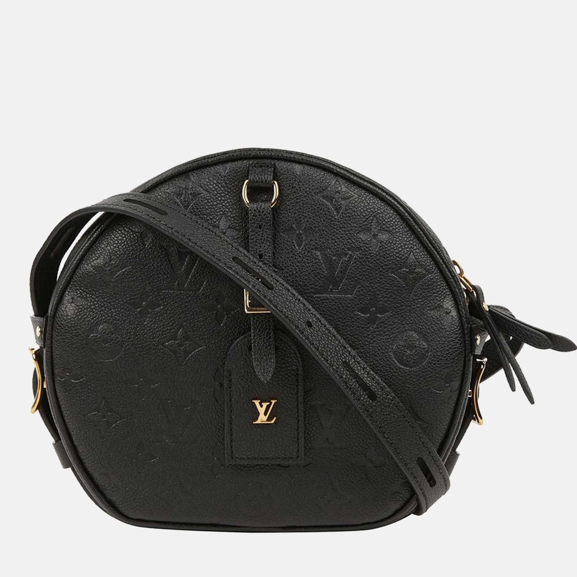 

Louis Vuitton Black Monogram Canvas Boite Chapeau MM Bag