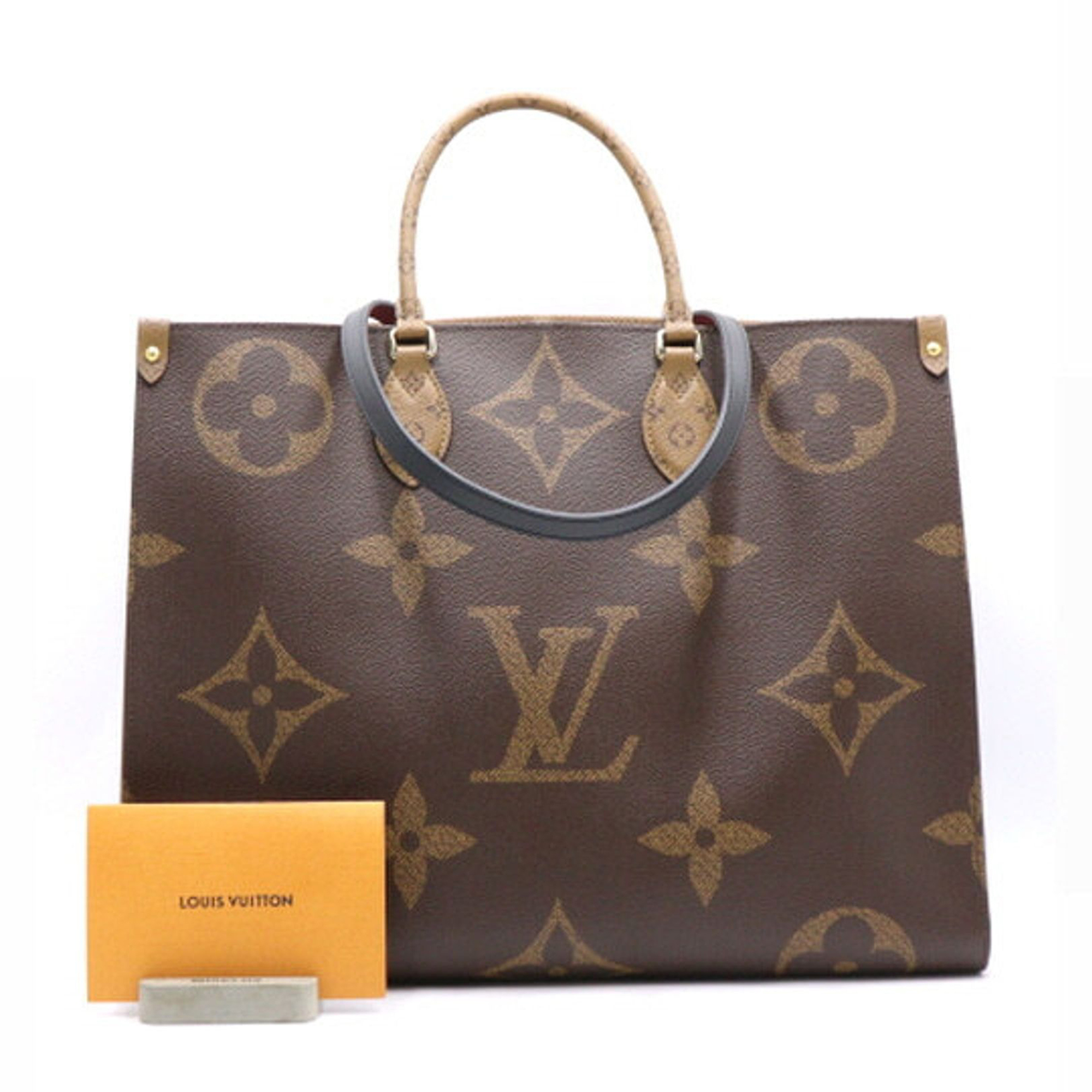 Louis Vuitton Monogram Giant Reverse Canvas OnTheGo GM Tote Bag 