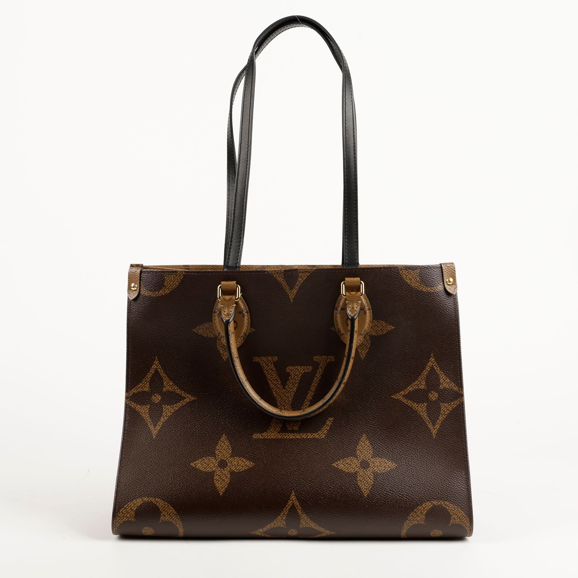 

Louis Vuitton Monogram Canvas OnTheGo MM Tote Bag, Brown