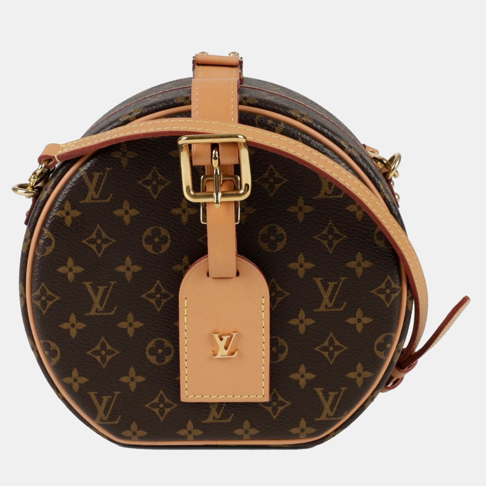 

Louis Vuitton Petit Boite Chapeau Cross Bag, Brown