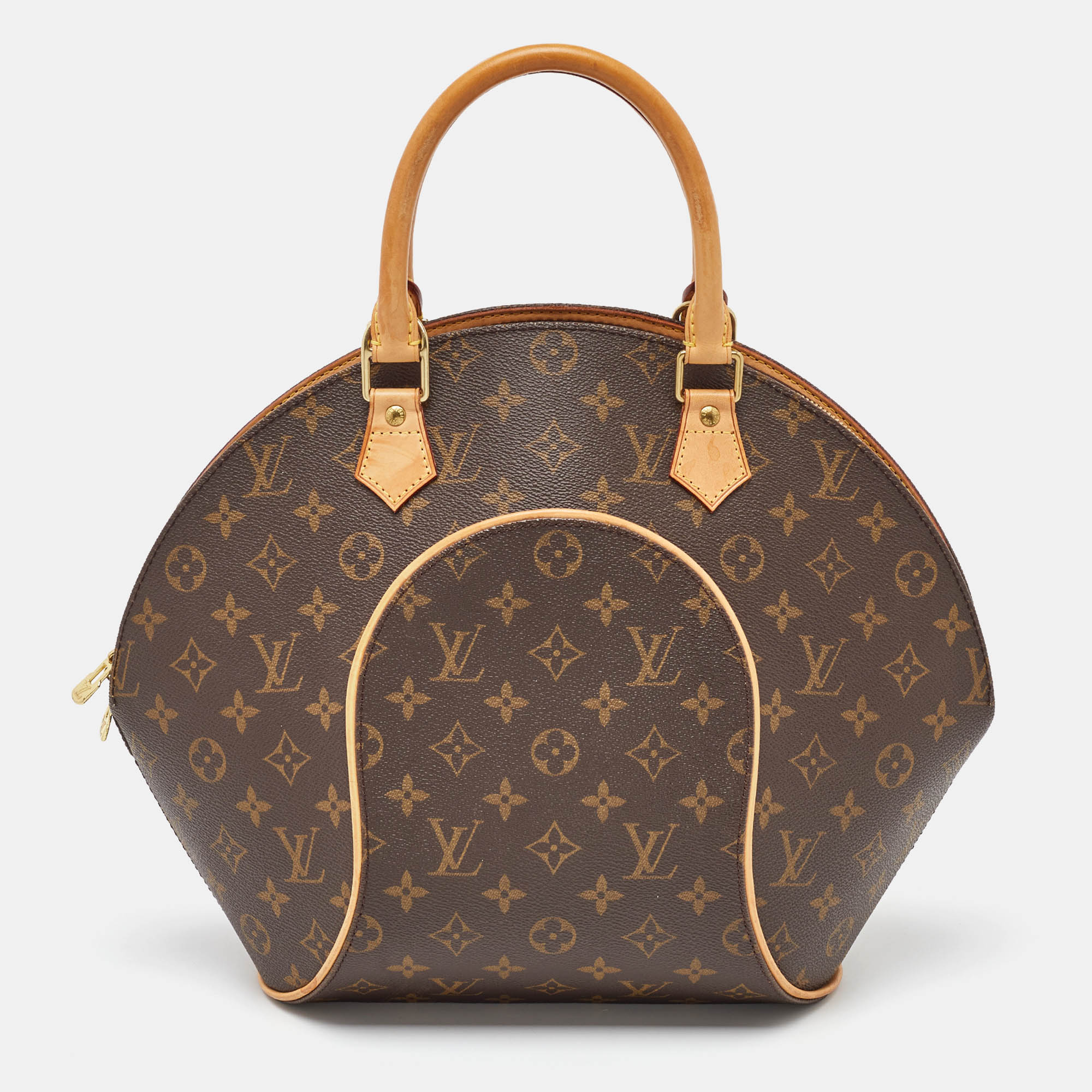 

Louis Vuitton Monogram Canvas Ellipse MM Bag, Brown